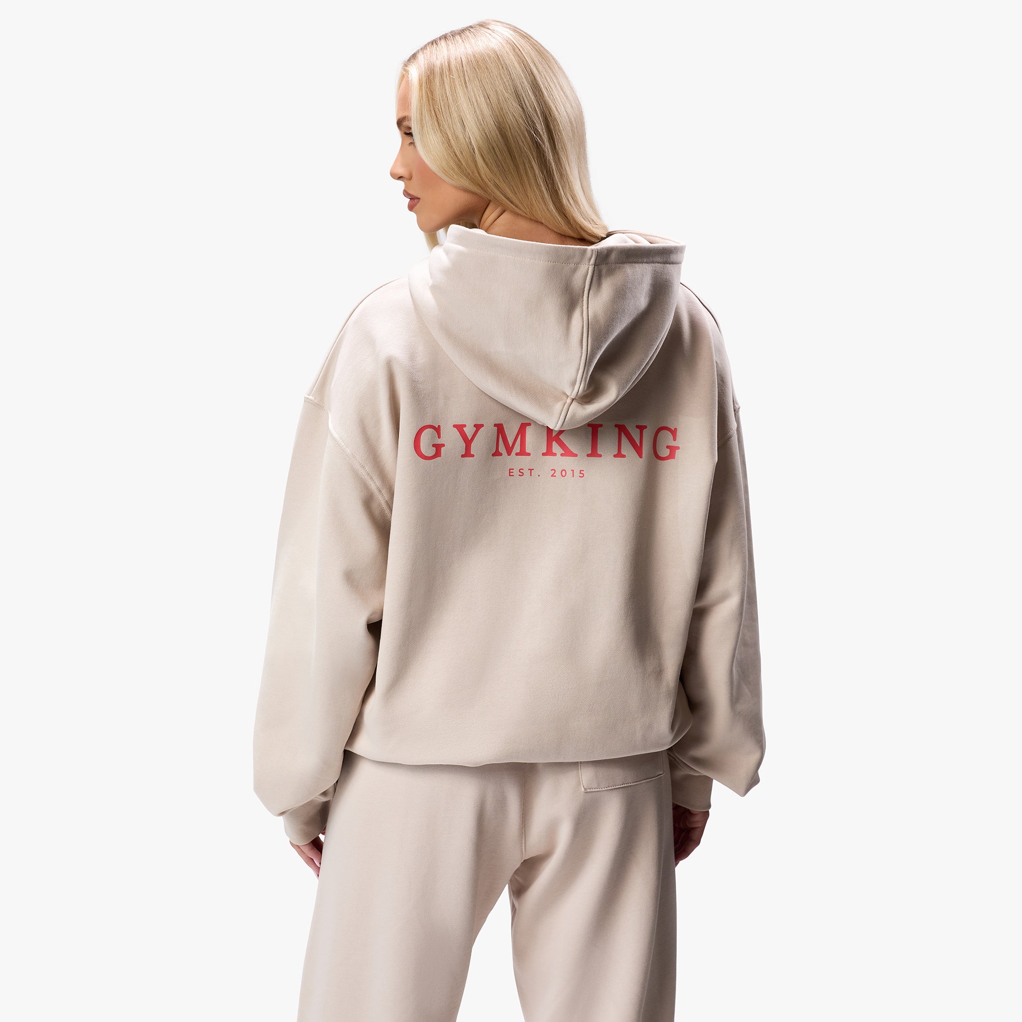 Gym King Established Relaxed Fit Hood - Clay 6