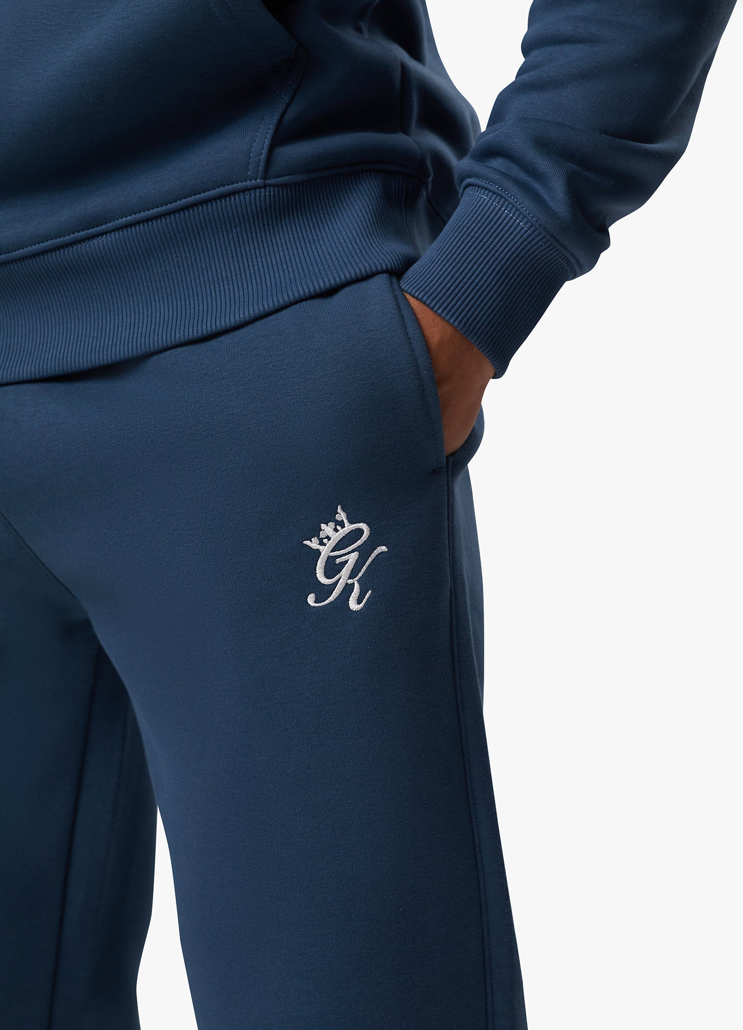 Gym King Fundamental Fleece Jogger - Twilight Blue M