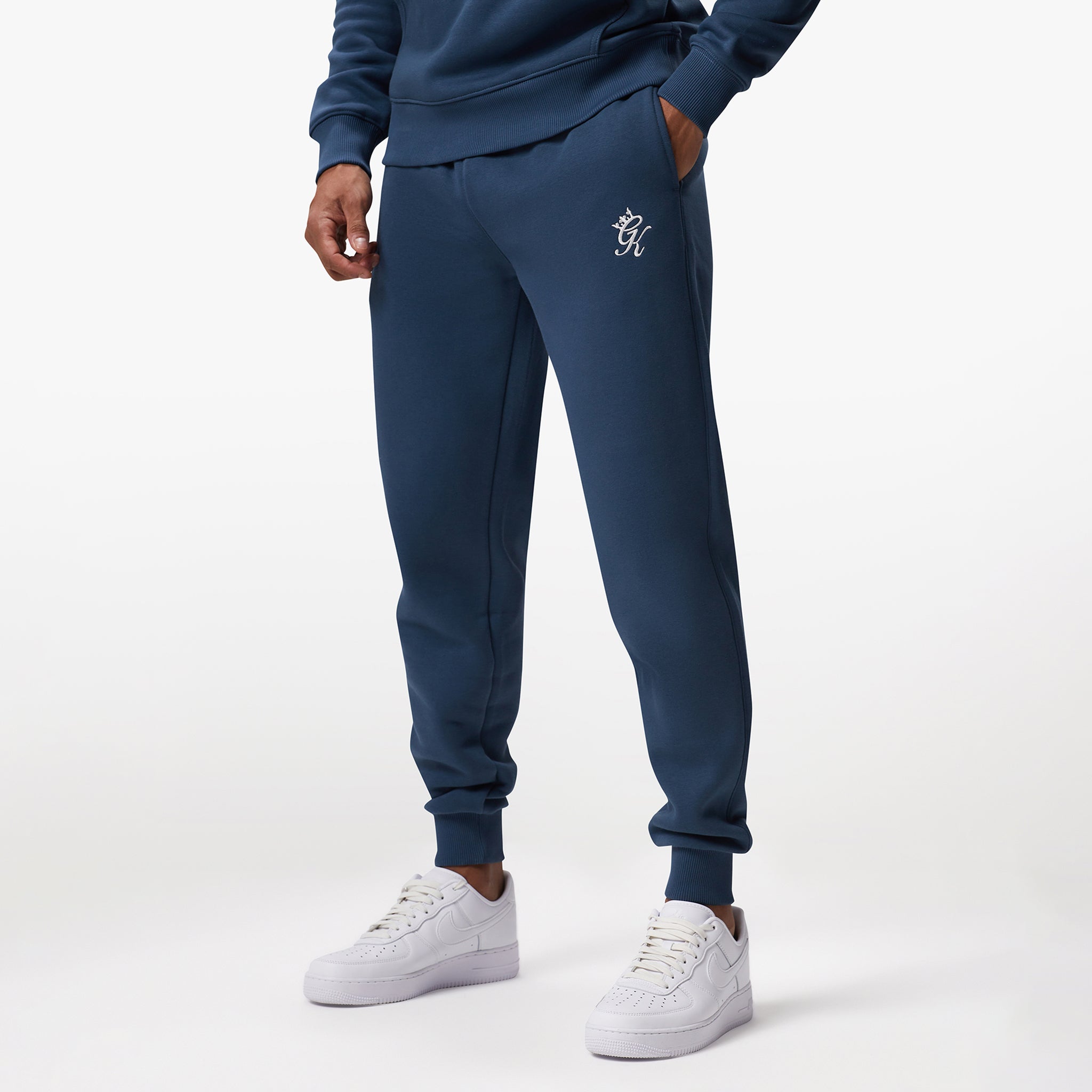 Gym King Fundamental Fleece Jogger - Twilight Blue M