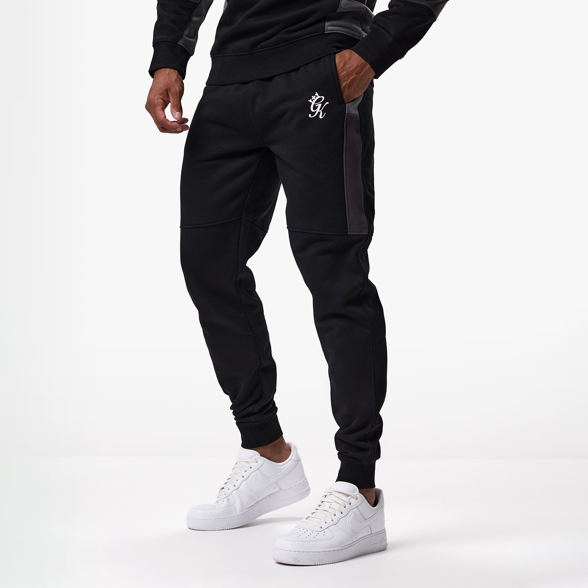 Gym King Minefield Jogger - Black Xs