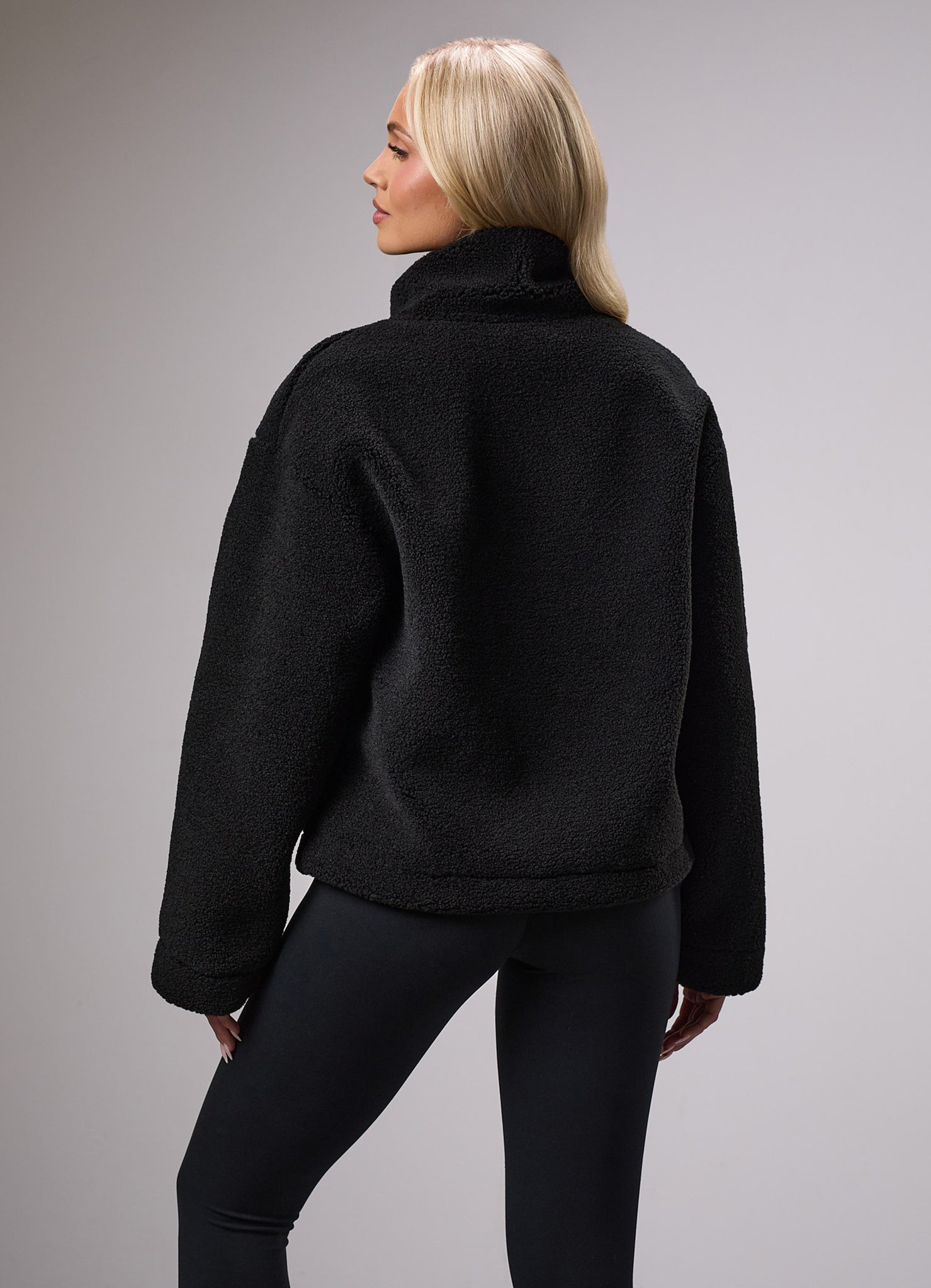 GKW Sports Luxe 1/4 Zip Fleece - Black 6