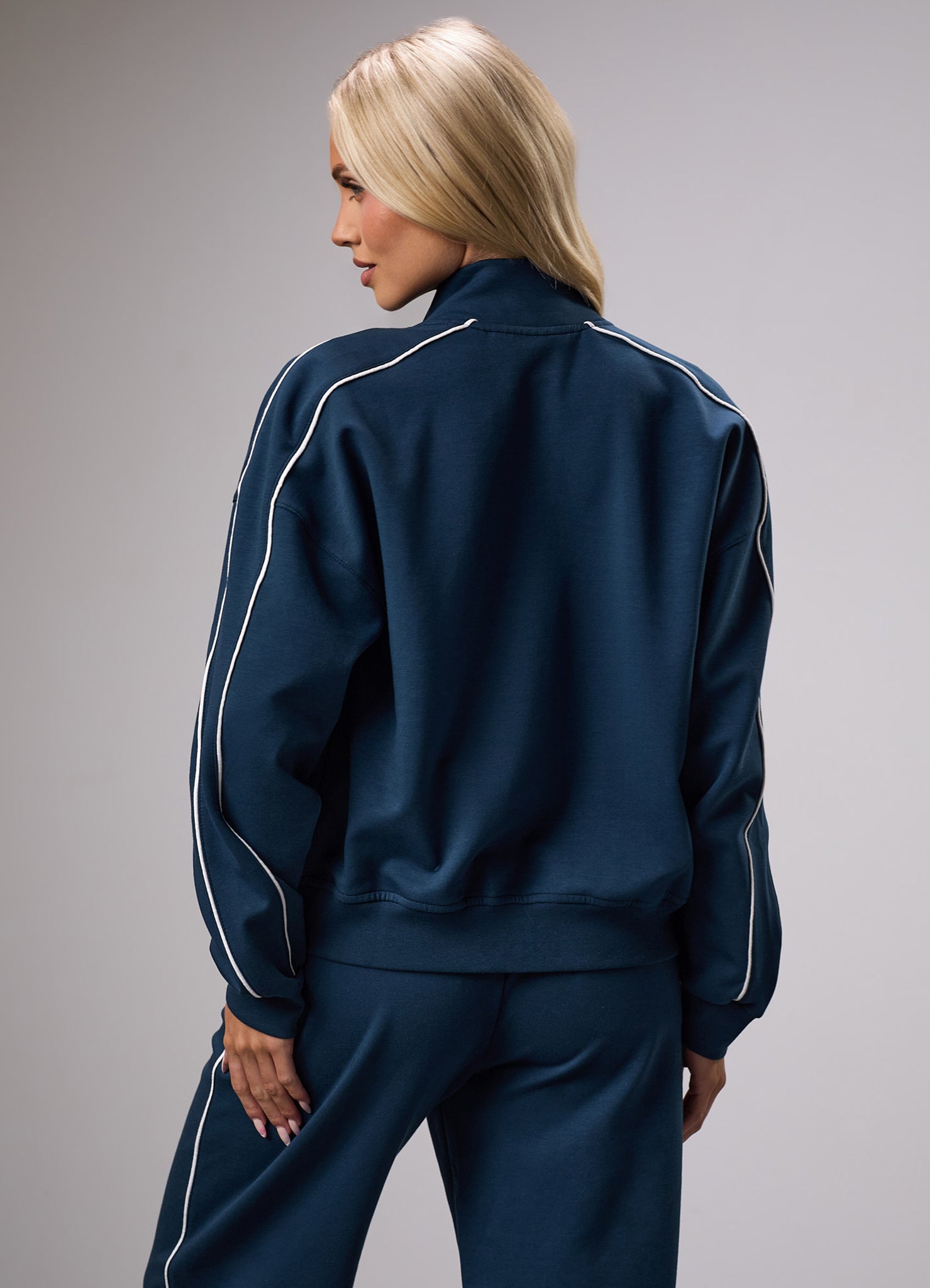 GKW Sports Luxe Track Jacket - Rich Blue 6