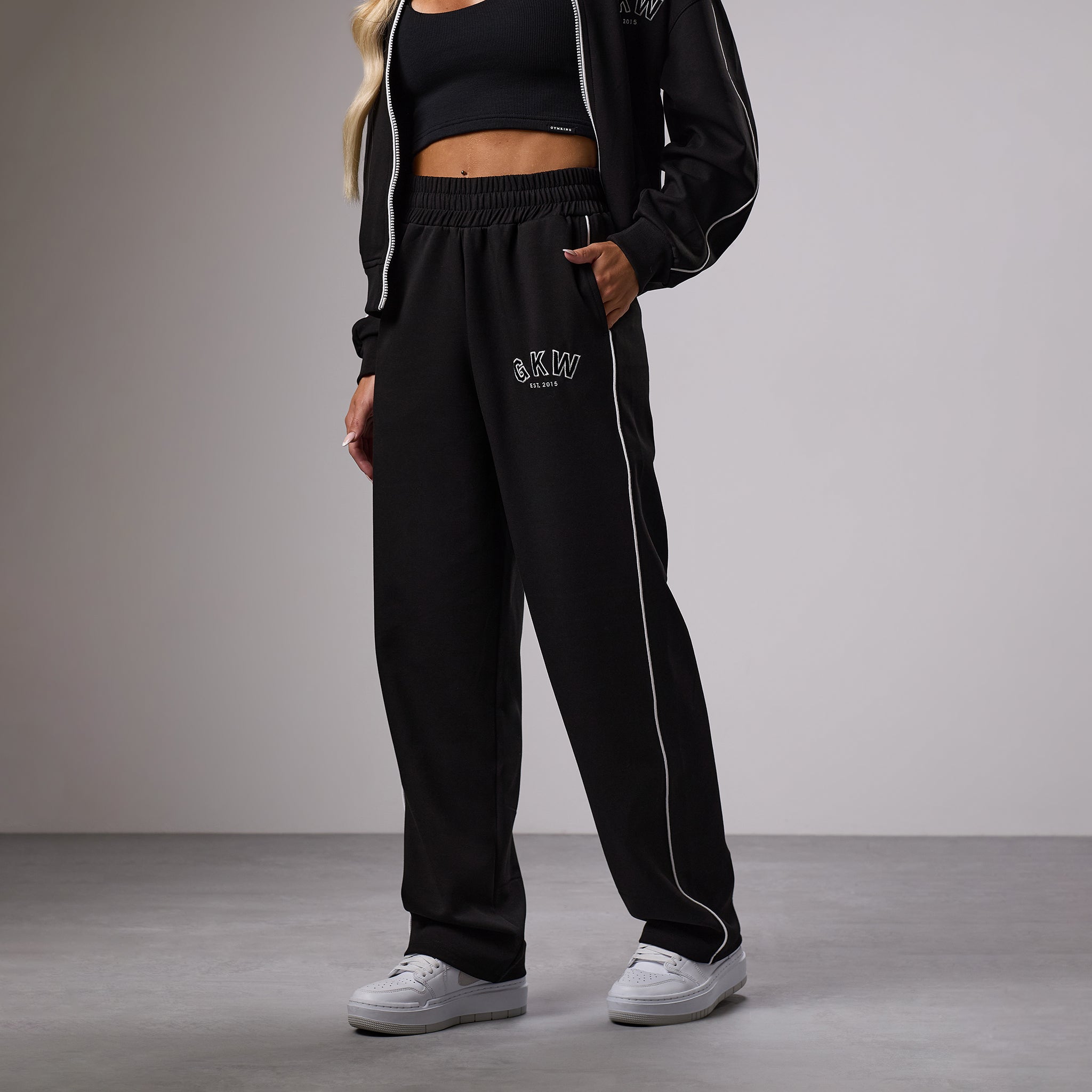 GKW Sports Luxe Track Pants - Black 6