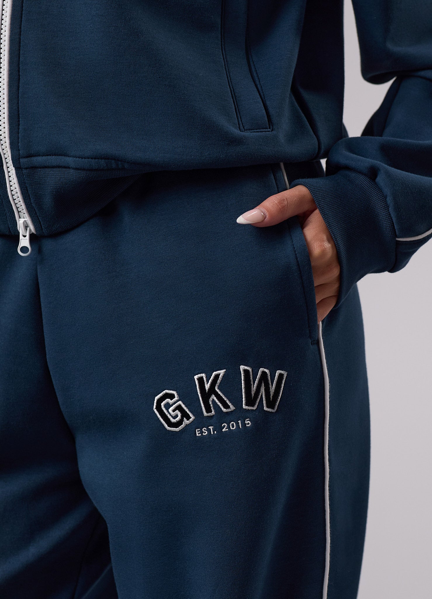 GKW Sports Luxe Track Pants - Rich Blue 6