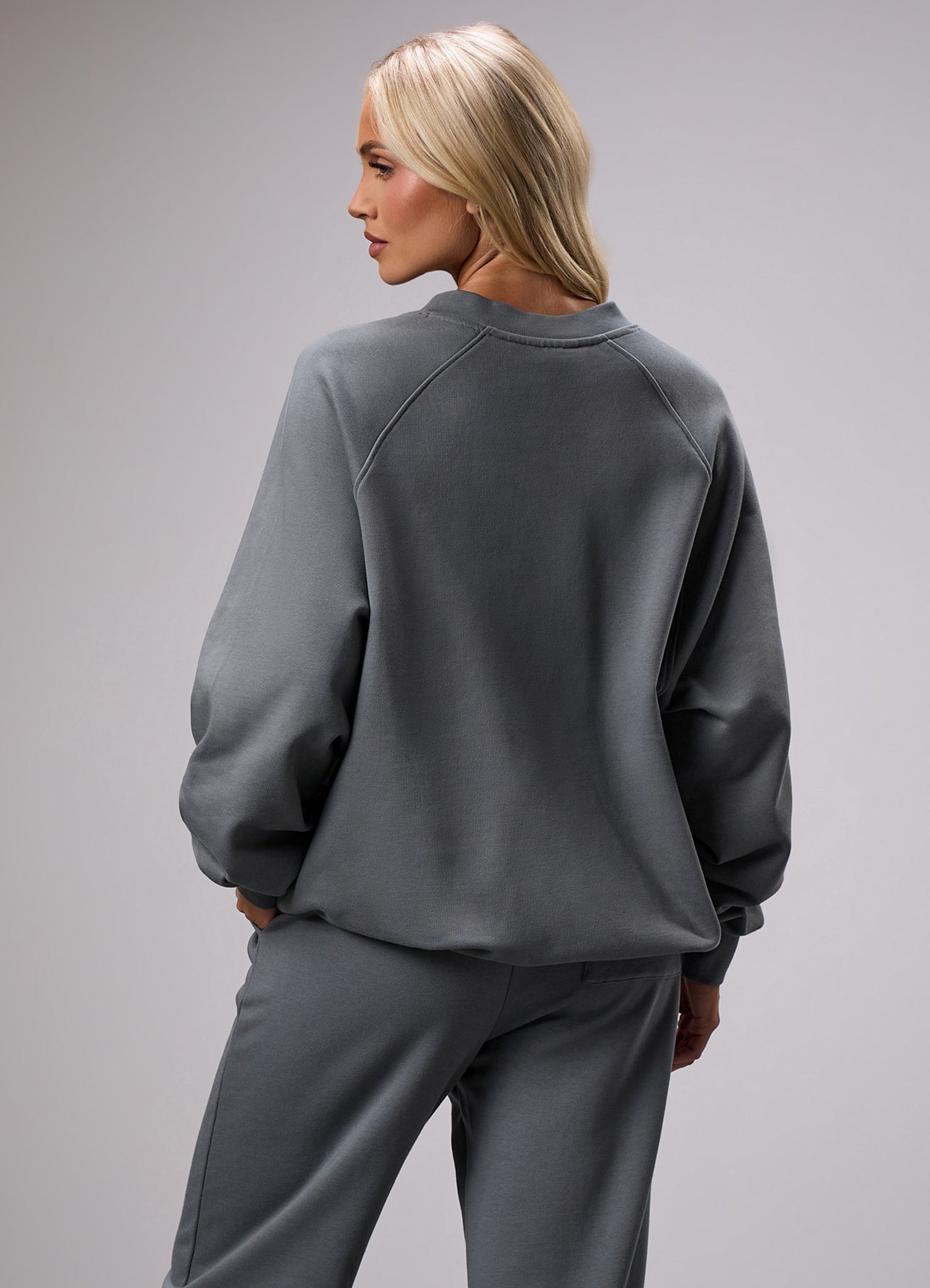 GKW Sports Luxe V Neck Crew Tracksuit - Dark Sage