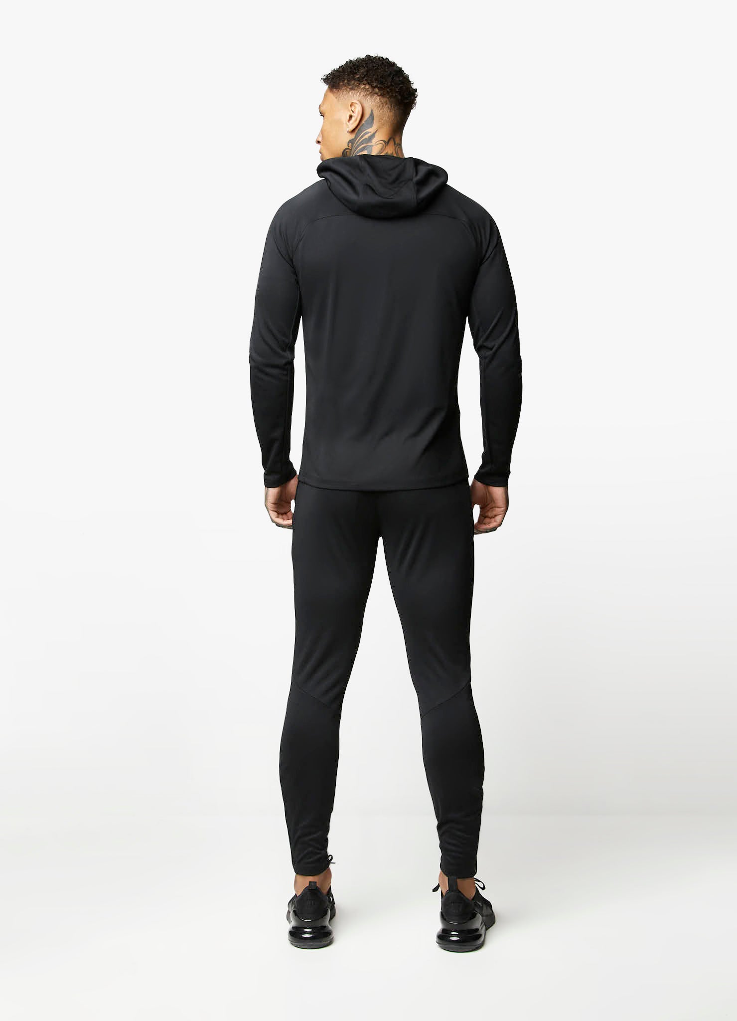 Gym King 365 Lightweight Poly Training Tracksuit - Black