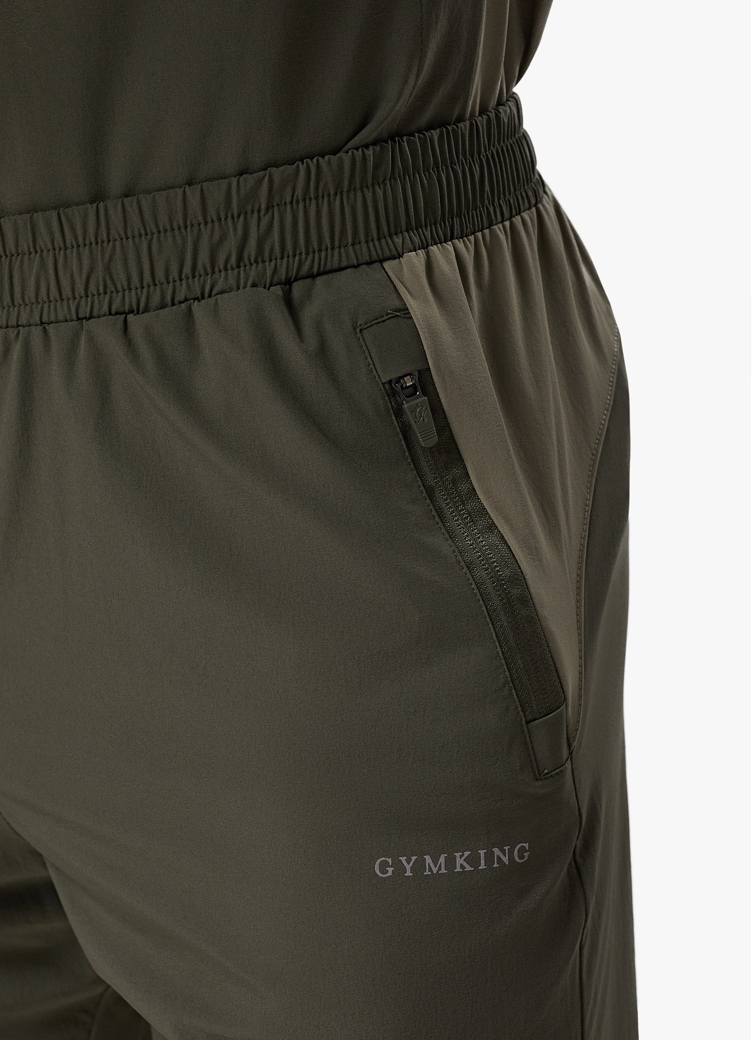 Gym King Advance Tracksuit Bottoms - Khaki Xs