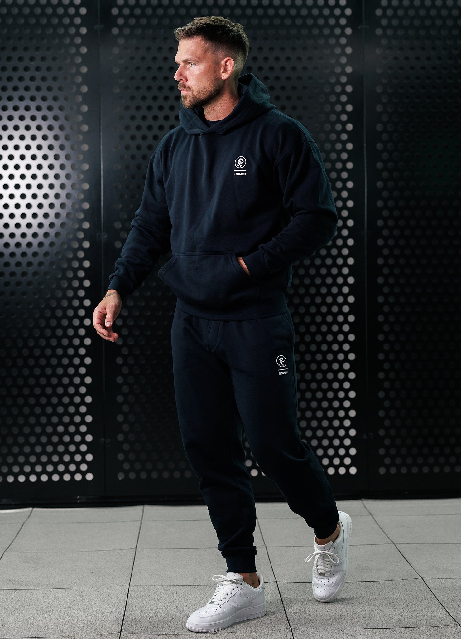 Gym King Aventus Jogger - Navy Xs