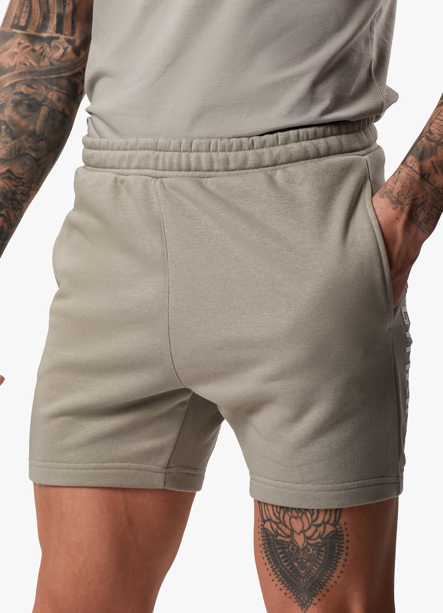 Gym King Aventus Short - Taupe M