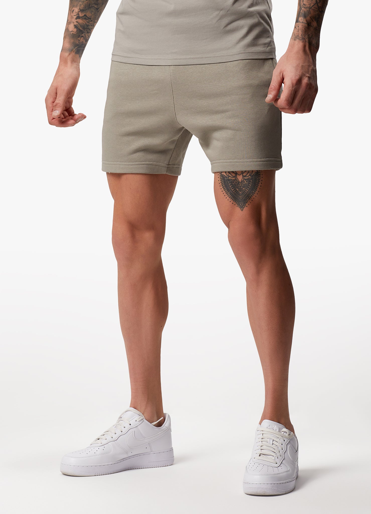 Gym King Aventus Short - Taupe M