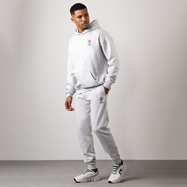 Gym King Aventus Tracksuit - Snow Marl