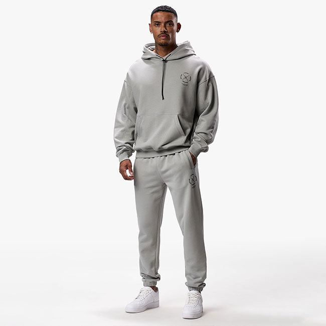 Gym King Compass Urban Grey Tracksuit - Black