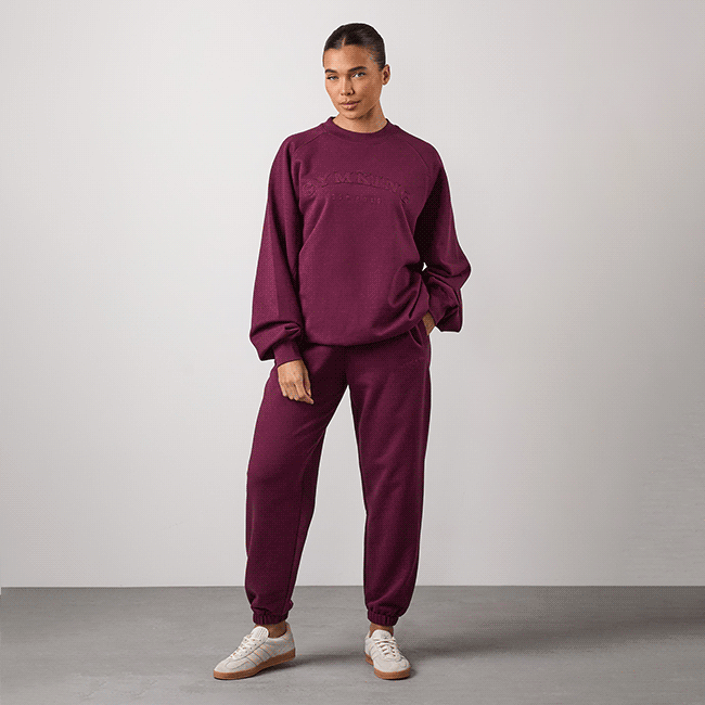 Gym King Compose Crew Tracksuit - Fig