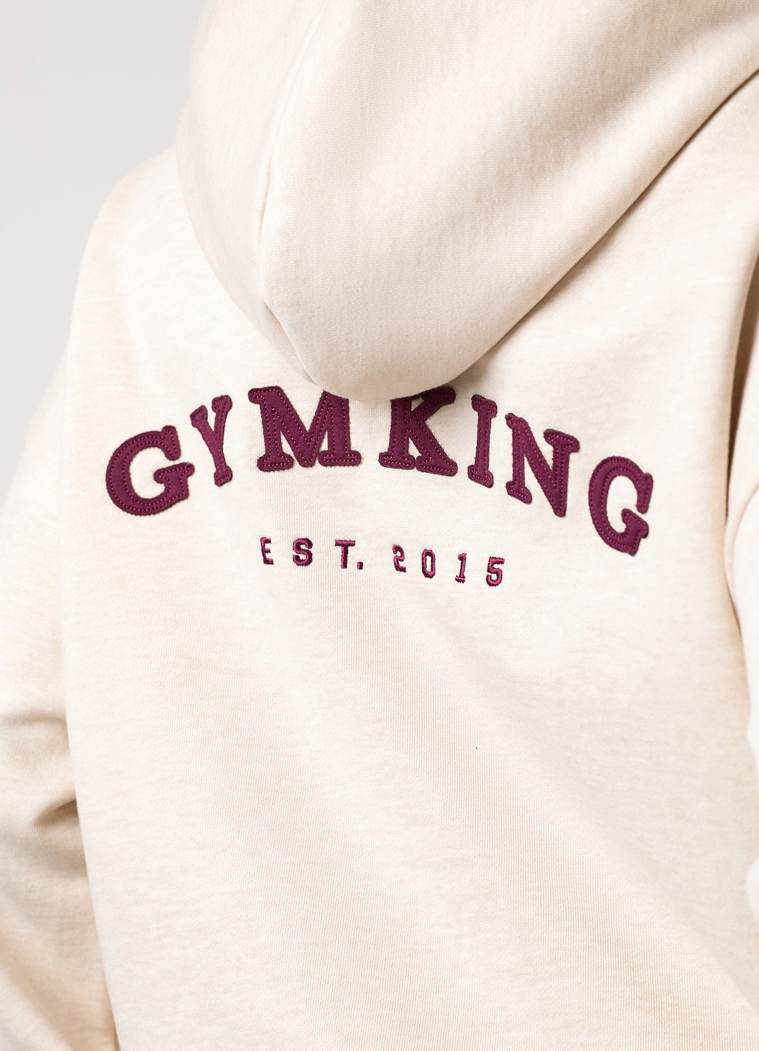 Gym King Compose Oversized Hood - Butterscotch Marl 6