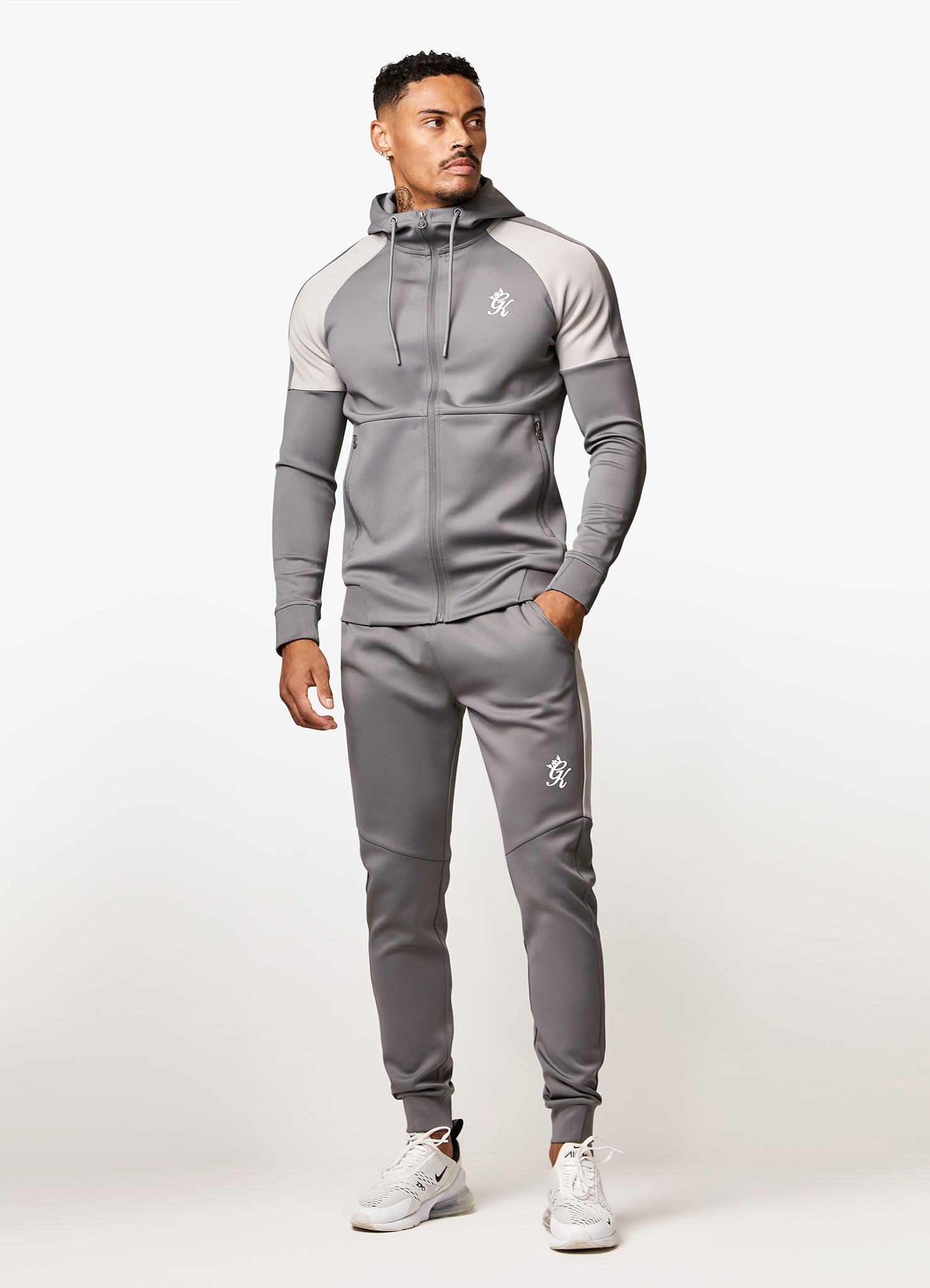 Gym King Core Plus Poly Jogger - Grey S