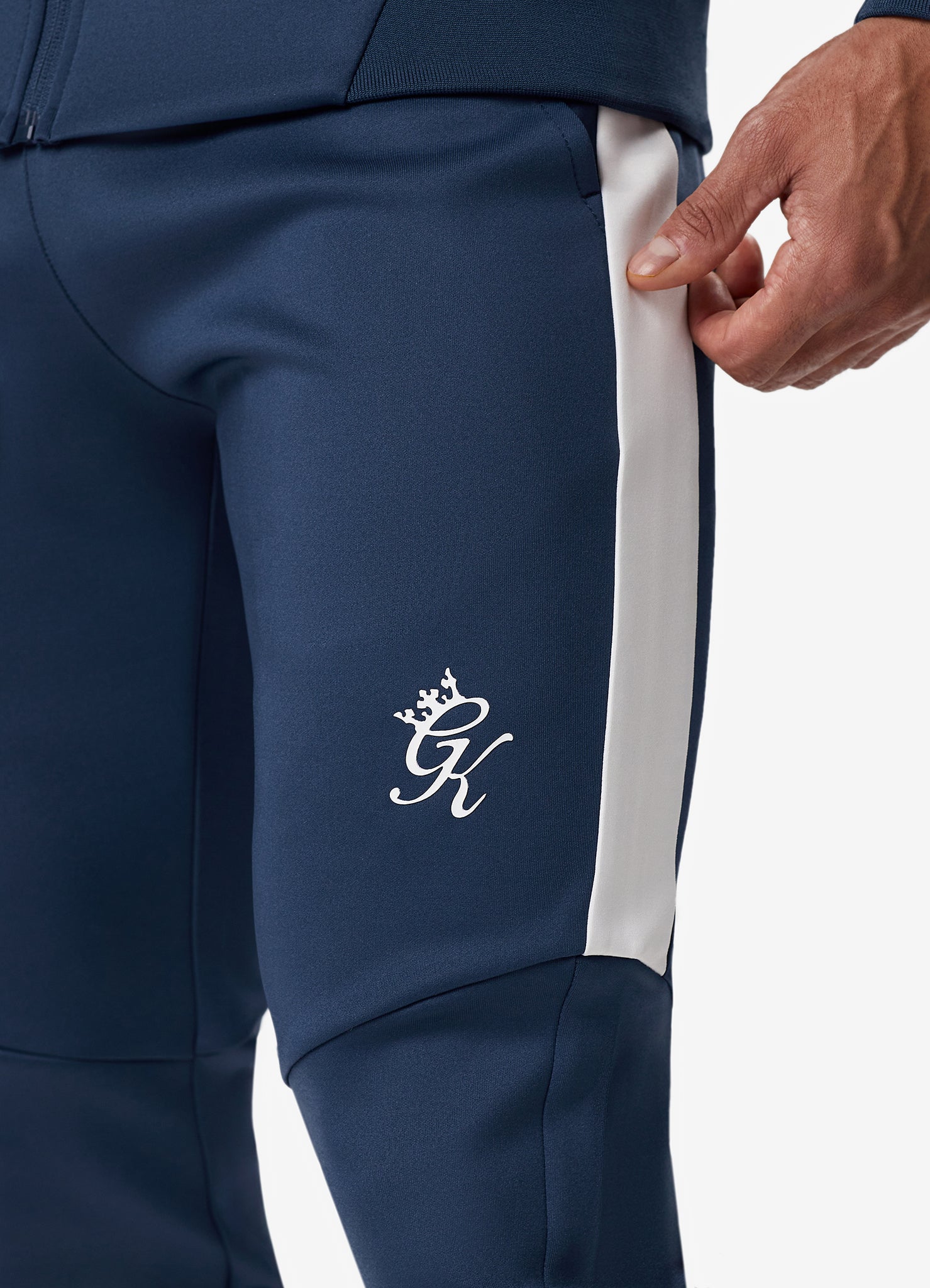 Gym King Core Plus Poly Jogger - Moonlight Blue S