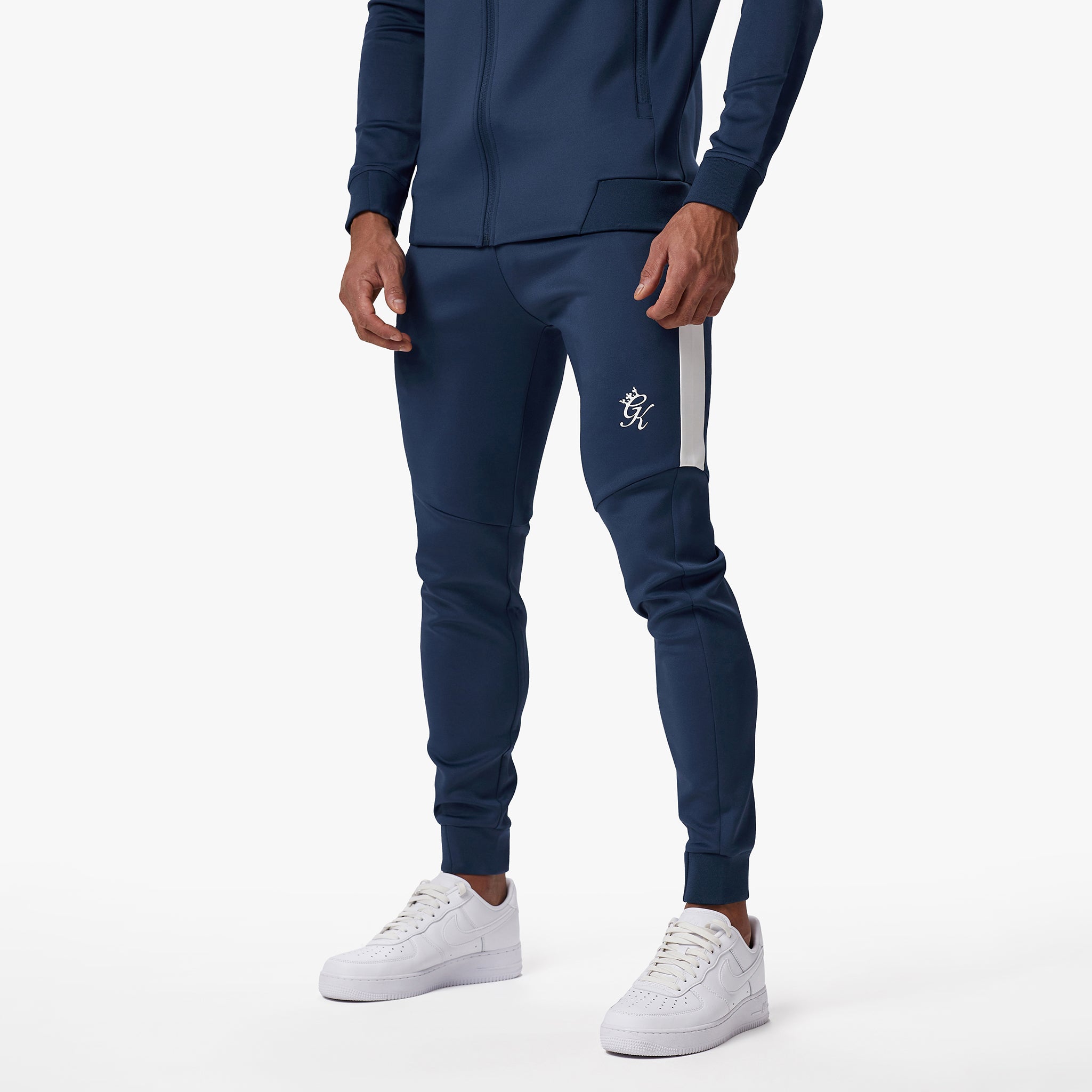 Gym King Core Plus Poly Jogger - Moonlight Blue S