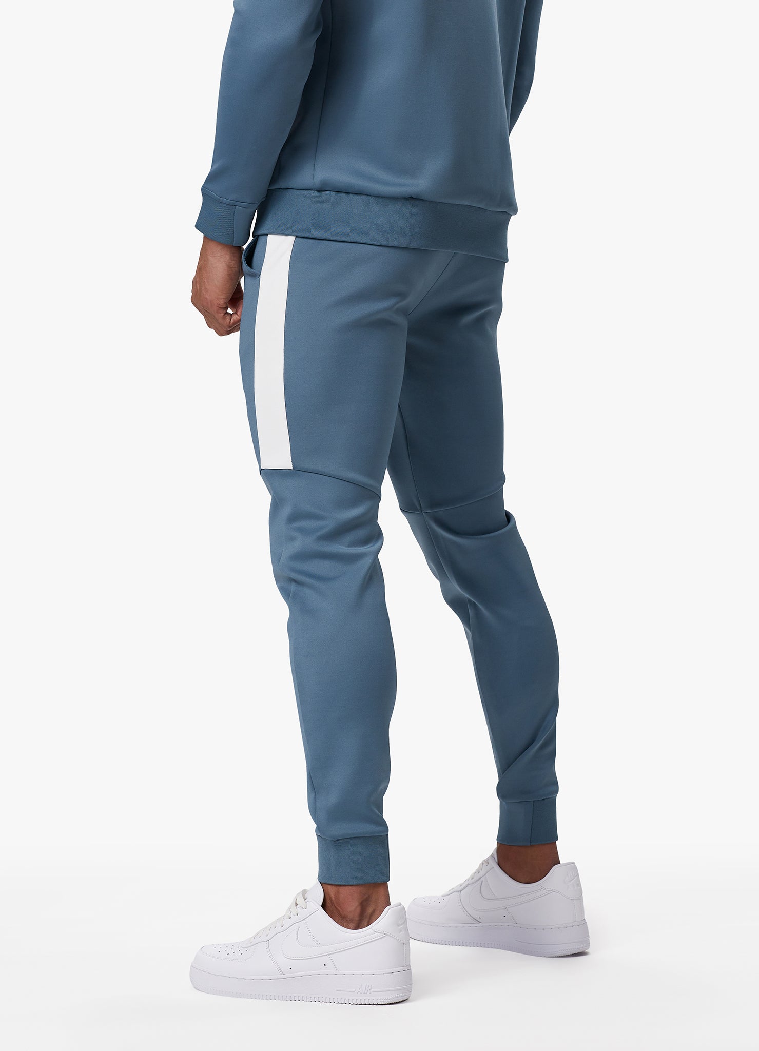 Gym King Core Plus Poly Jogger - Smoke Blue Xxl