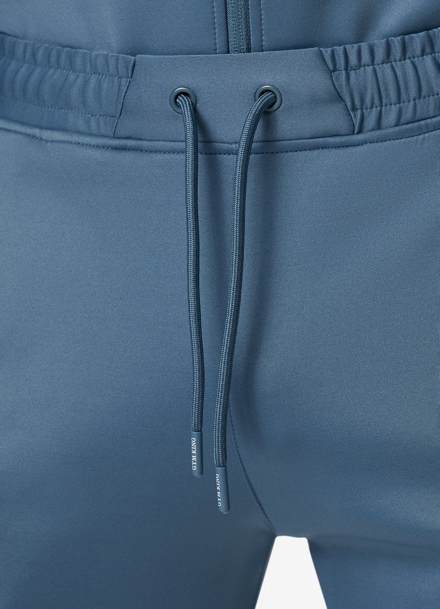 Gym King Core Plus Poly Jogger - Smoke Blue Xxl