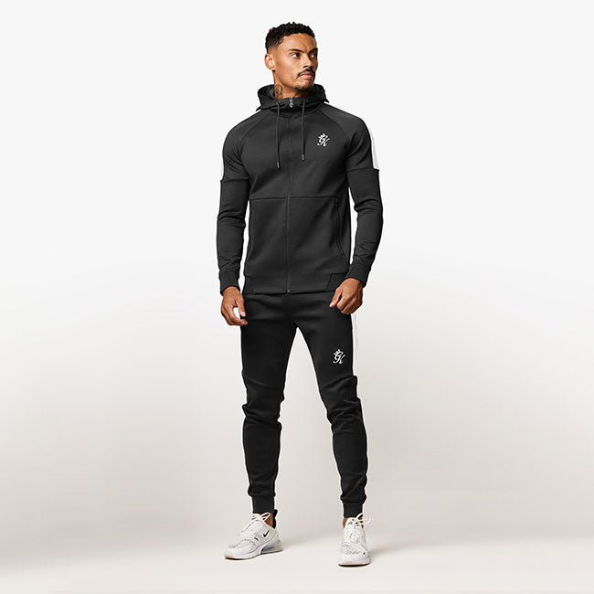 Gym King Core Plus Poly Tracksuit - Black