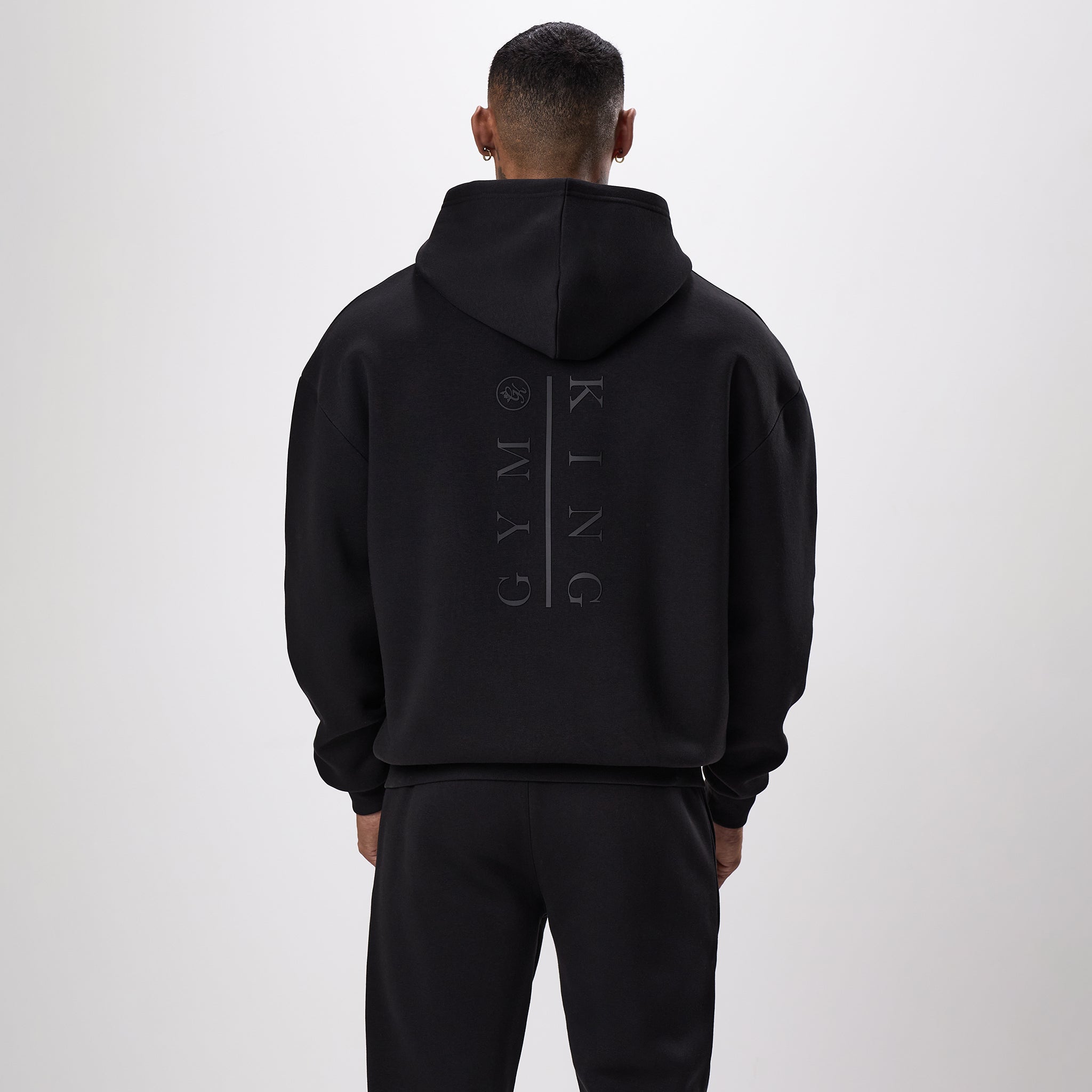 Gym King Division Hood - Black Xs