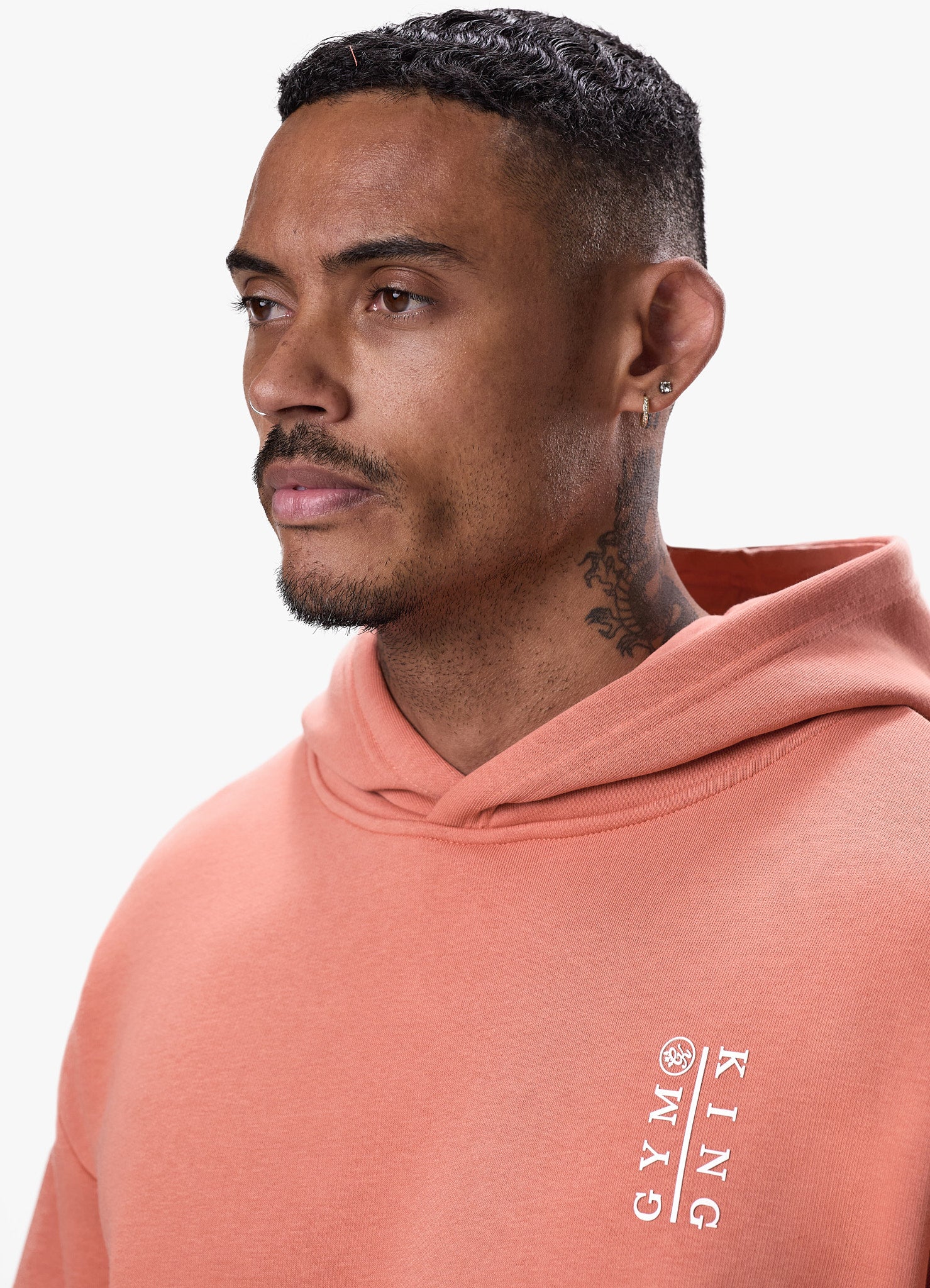 Gym King Division Hood - Rust Xs