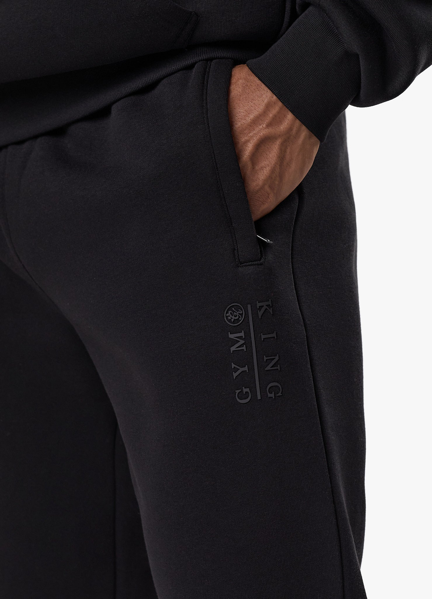 Gym King Division Jogger - Black Xs