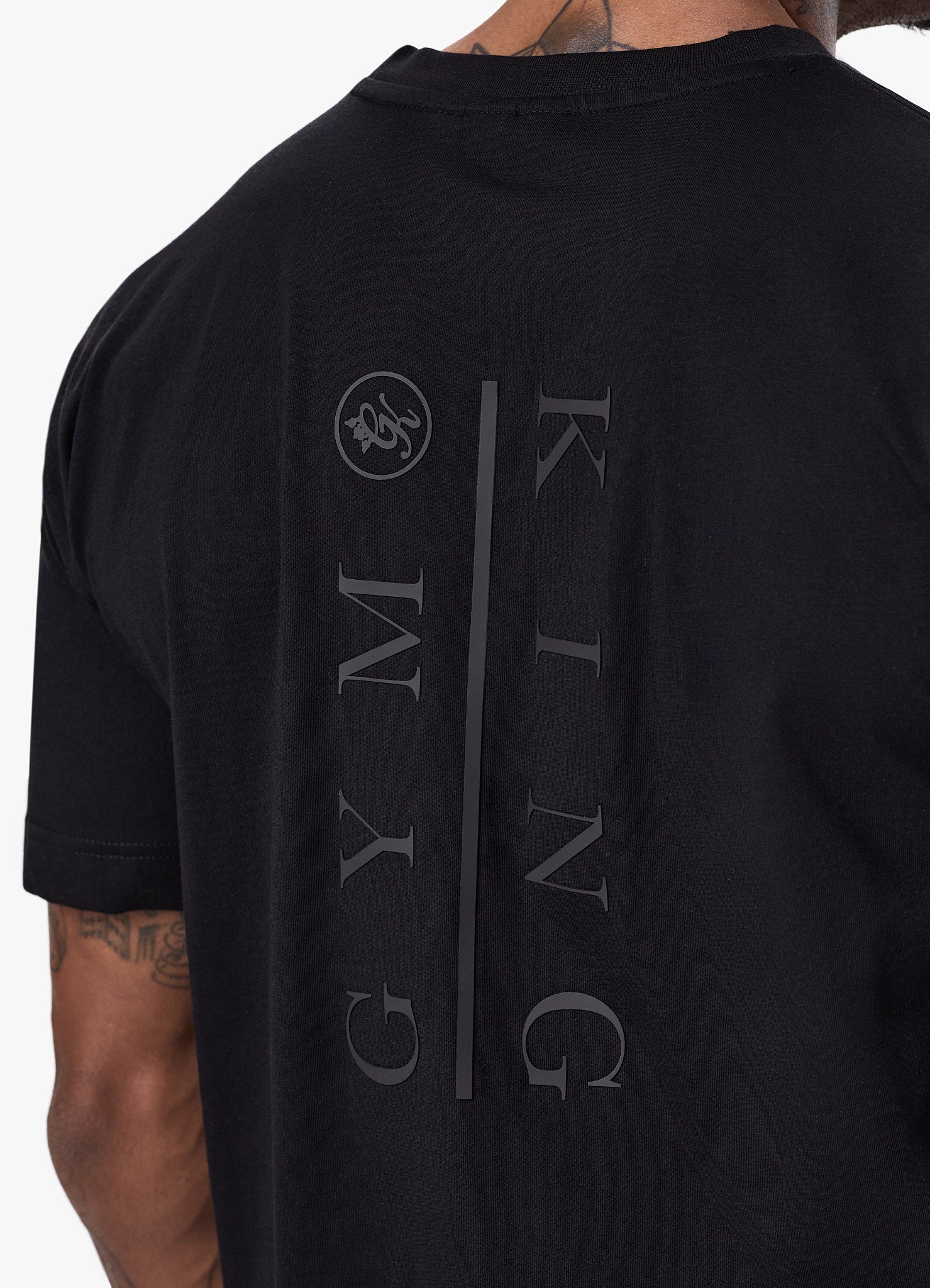 Gym King Division Tee - Black Xs