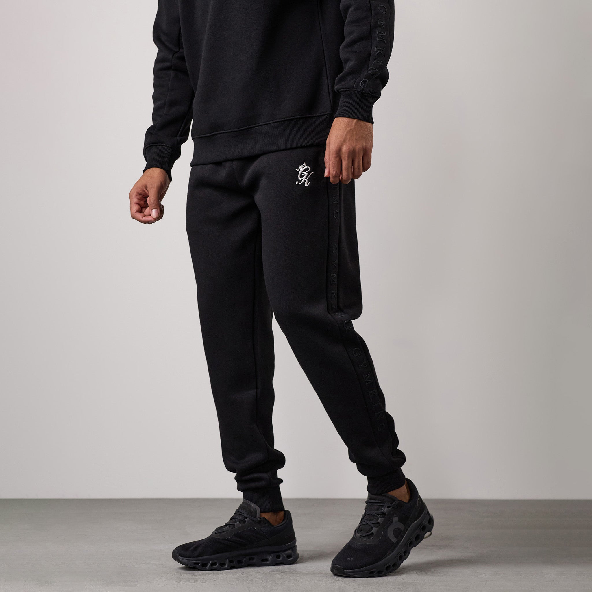 Gym King Elevate Jogger - Black Xs