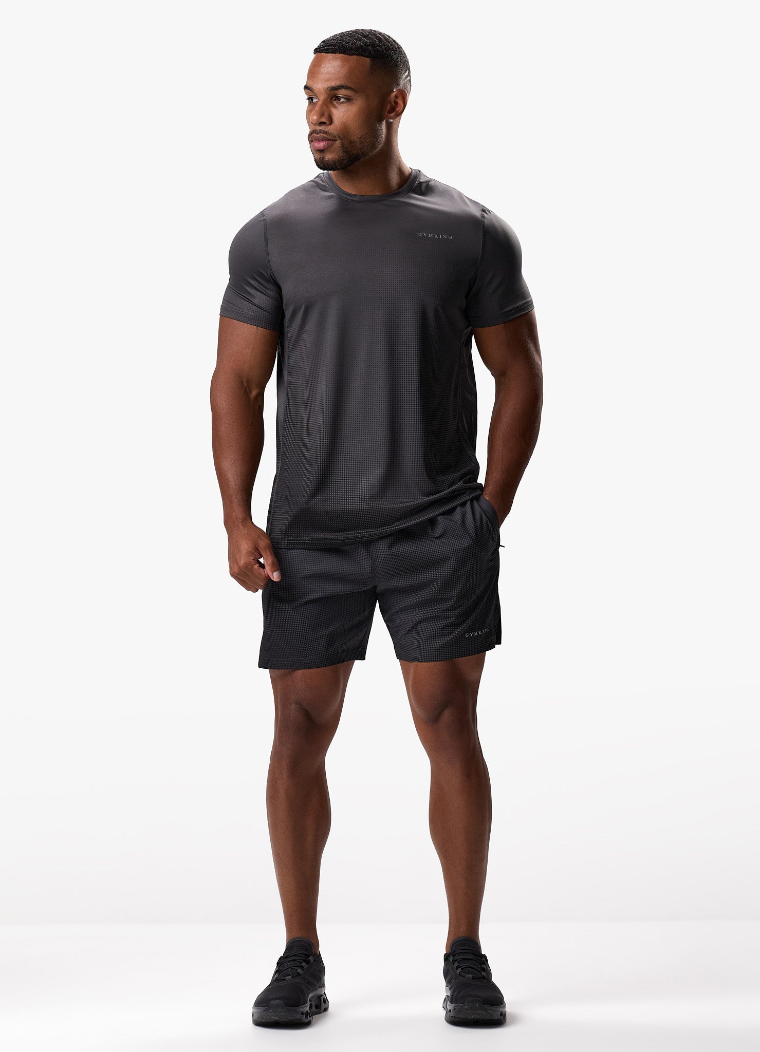 Gym King Elite 6" Short - Black Xs