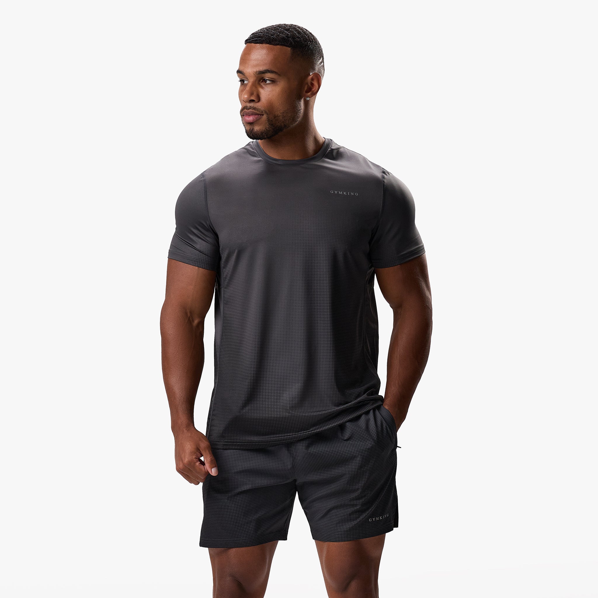 Gym King Elite Tee - Black Xs