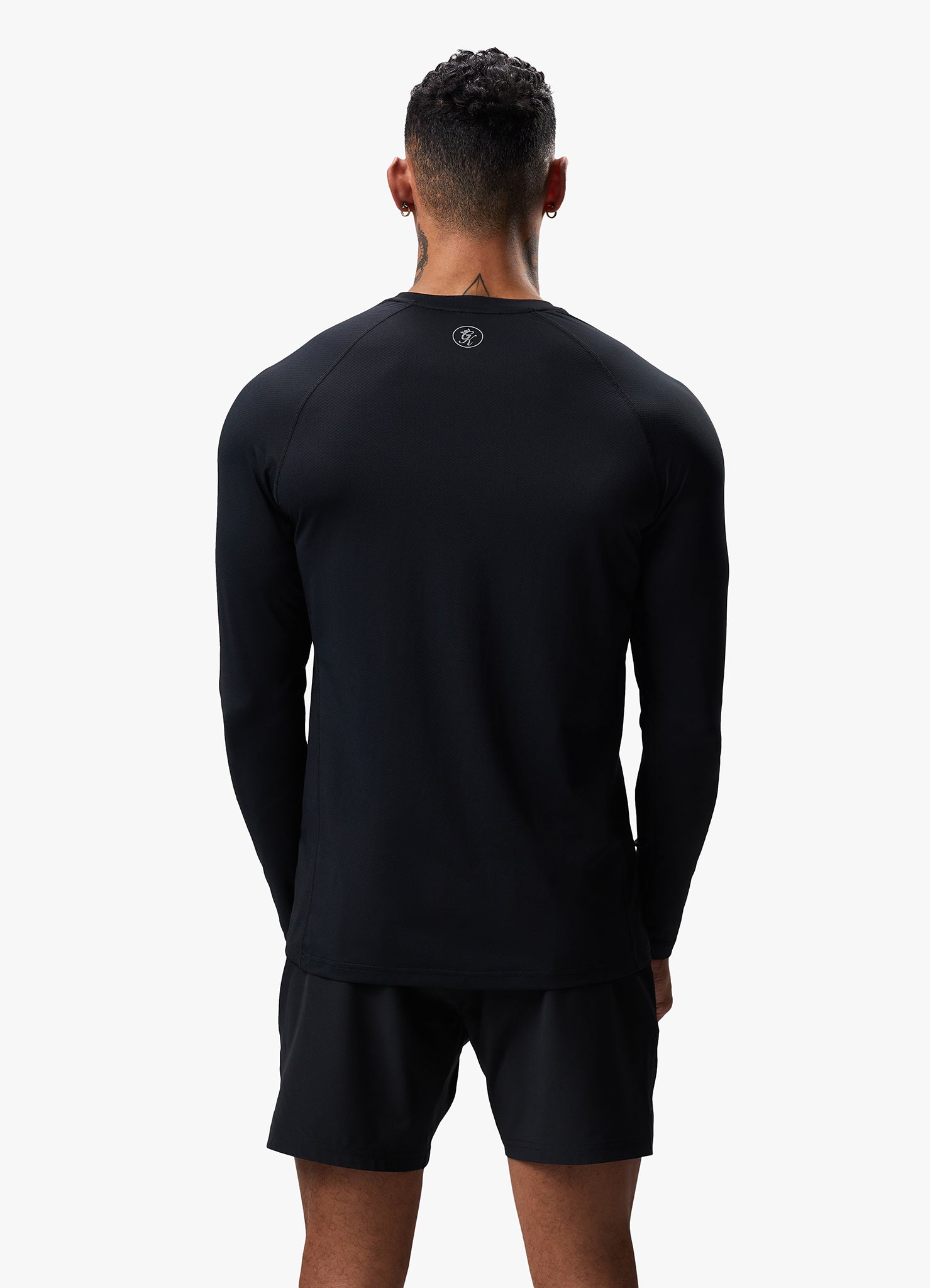 Gym King Energy Long Sleeve Tee - Black S