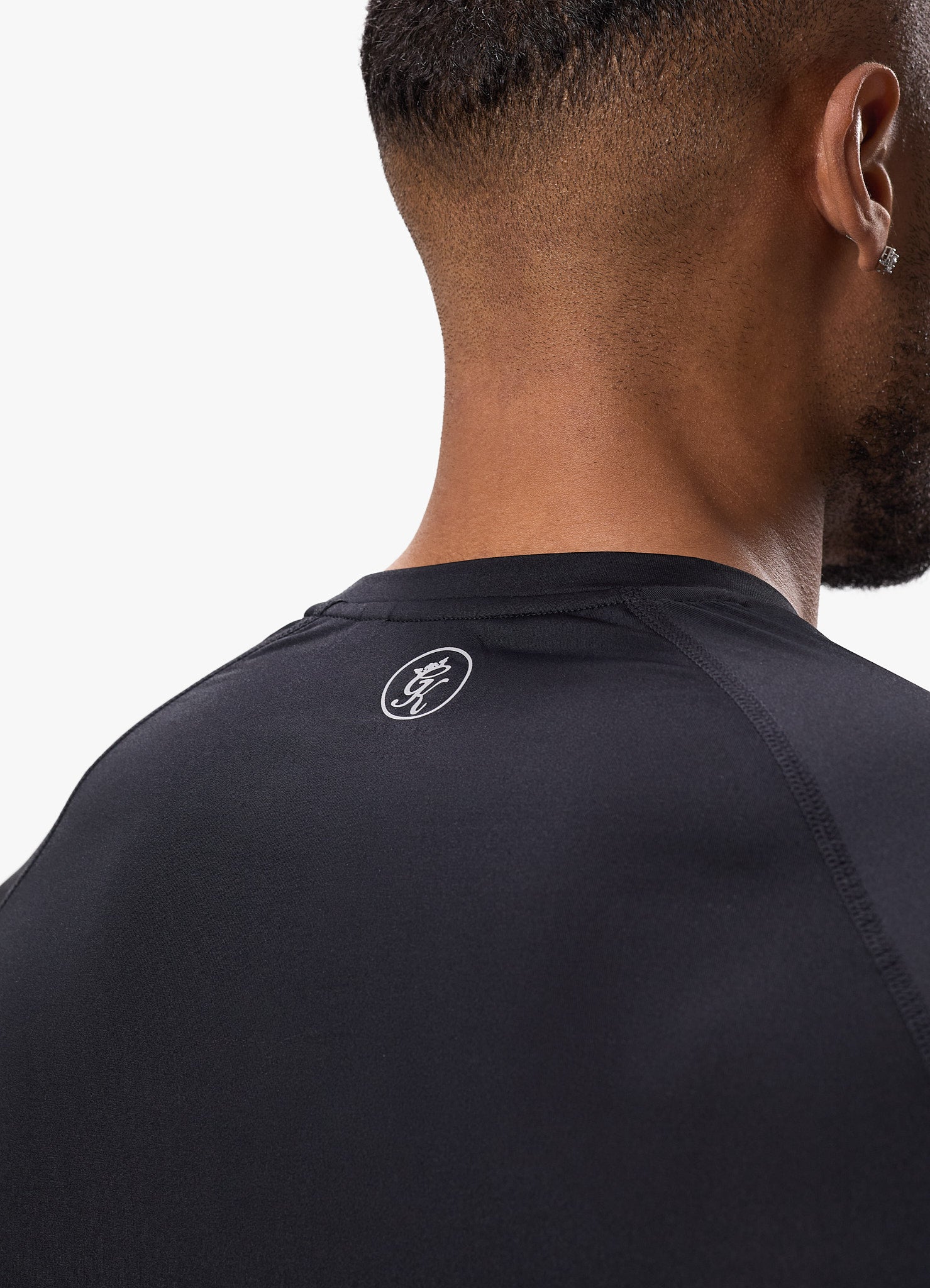 Gym King Energy Short Sleeve Base Layer - Black Xs