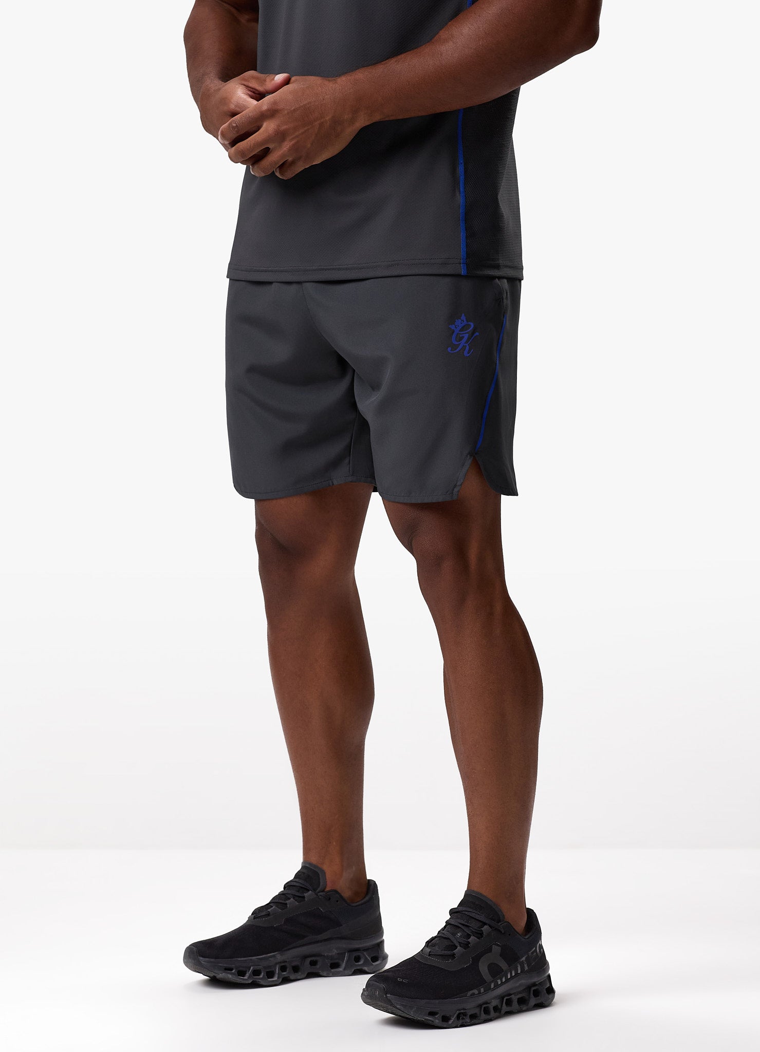 Gym King Flex Short - Oyster Grey Xs