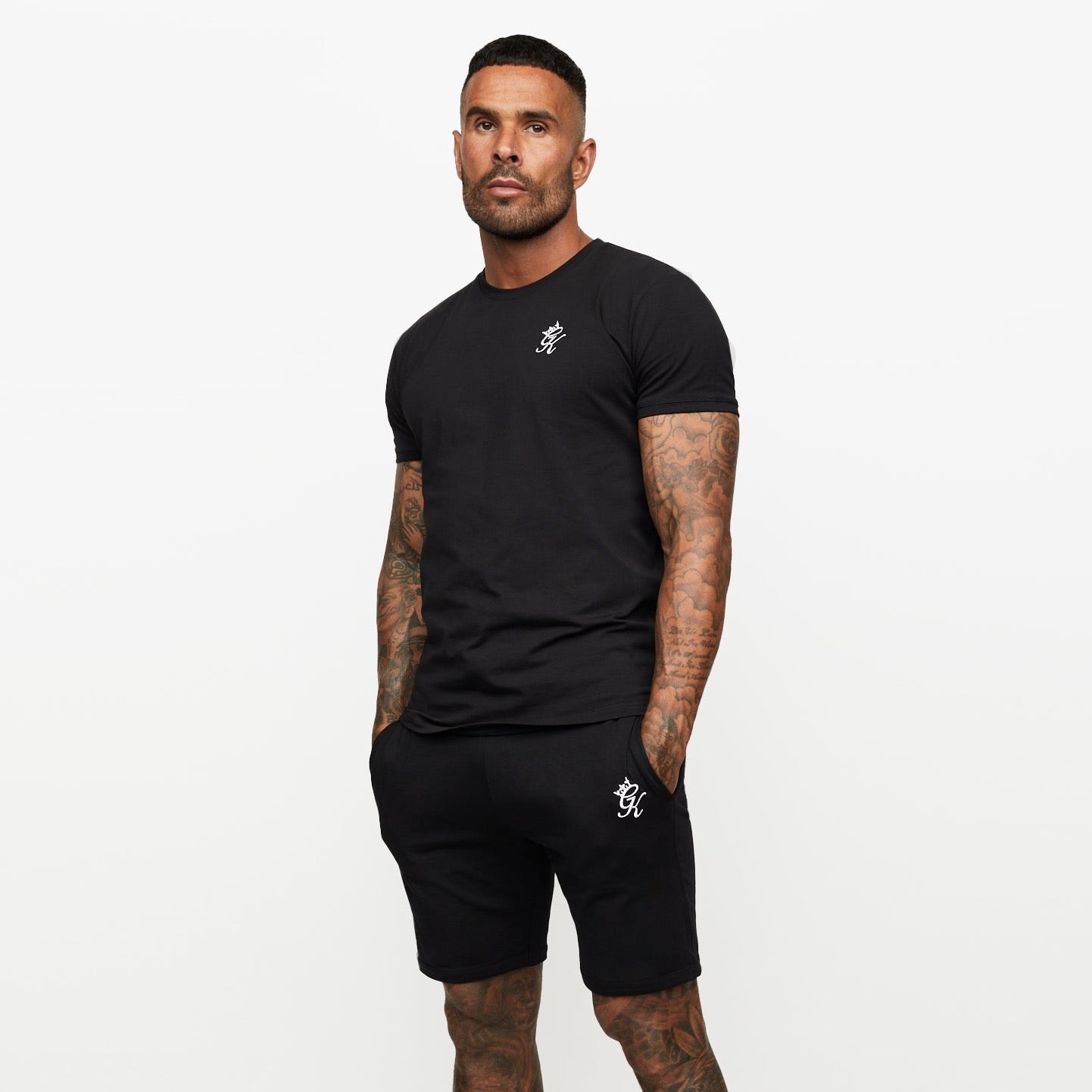 Gym King Fundamental Jersey Tee - Black Xs