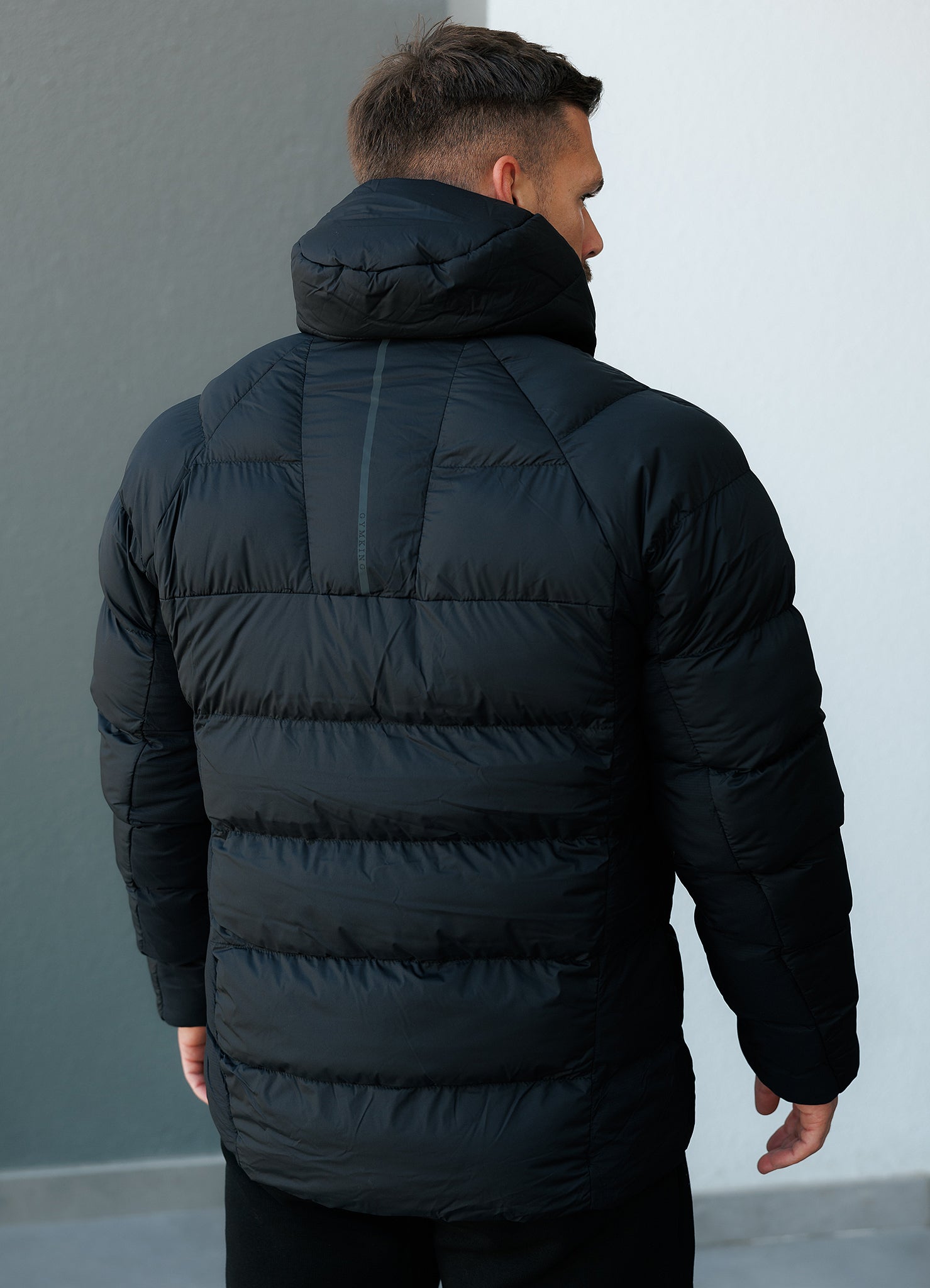 Gym King Limit Puffer Jacket - Black Xs