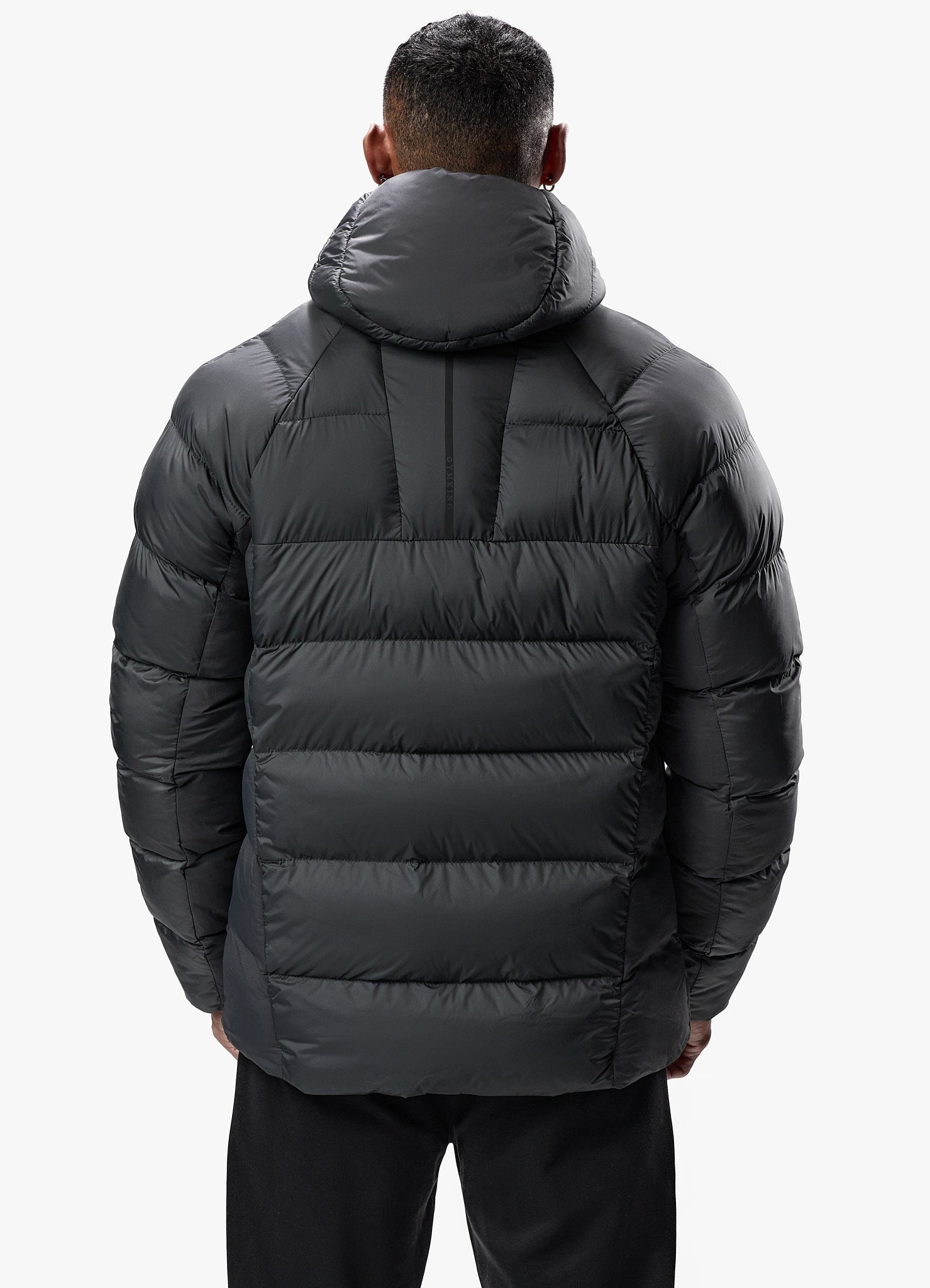 Gym King Limit Puffer Jacket - Grey Xs