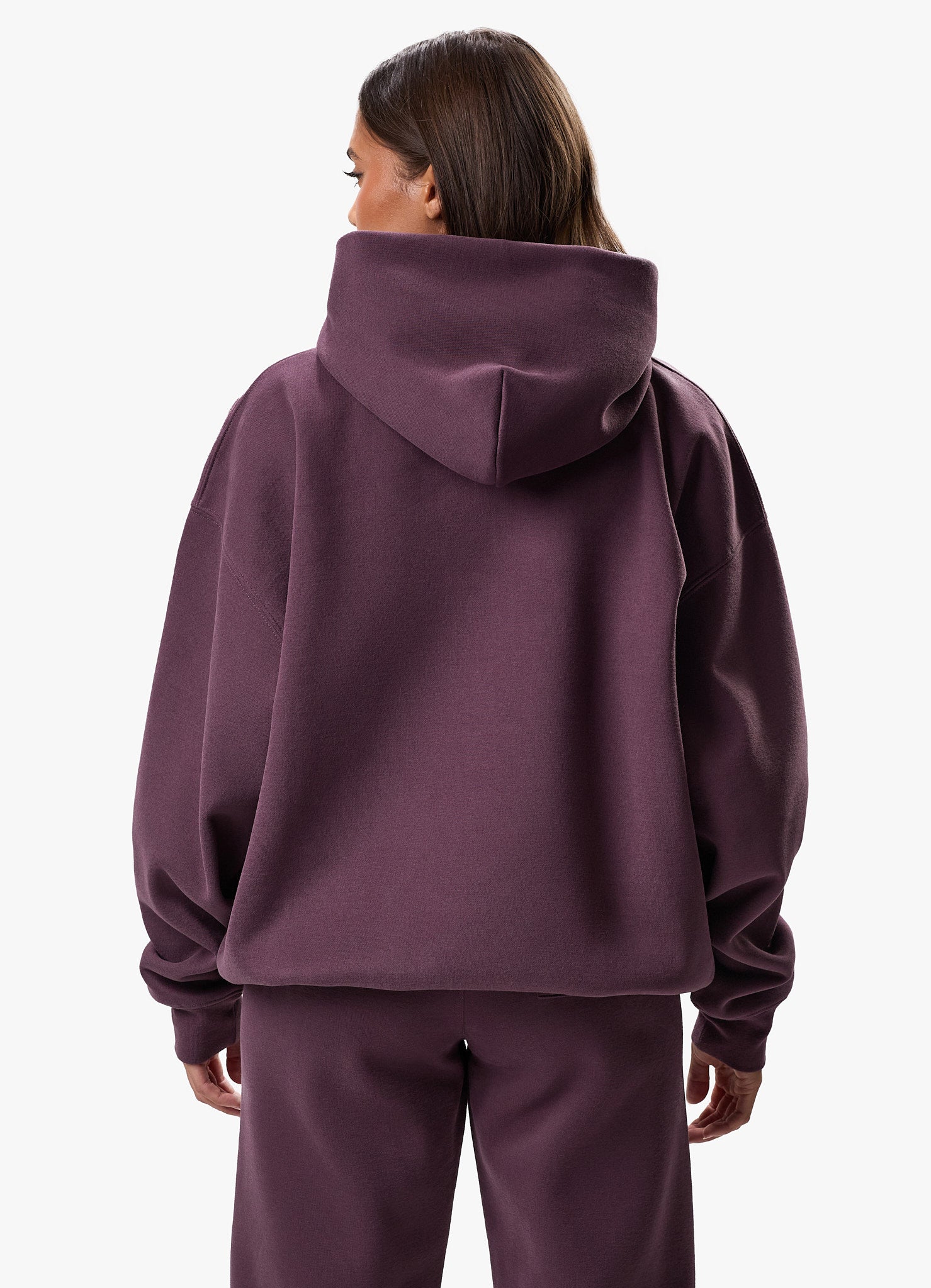 Gym King Luxe Hood - Deep Plum 6