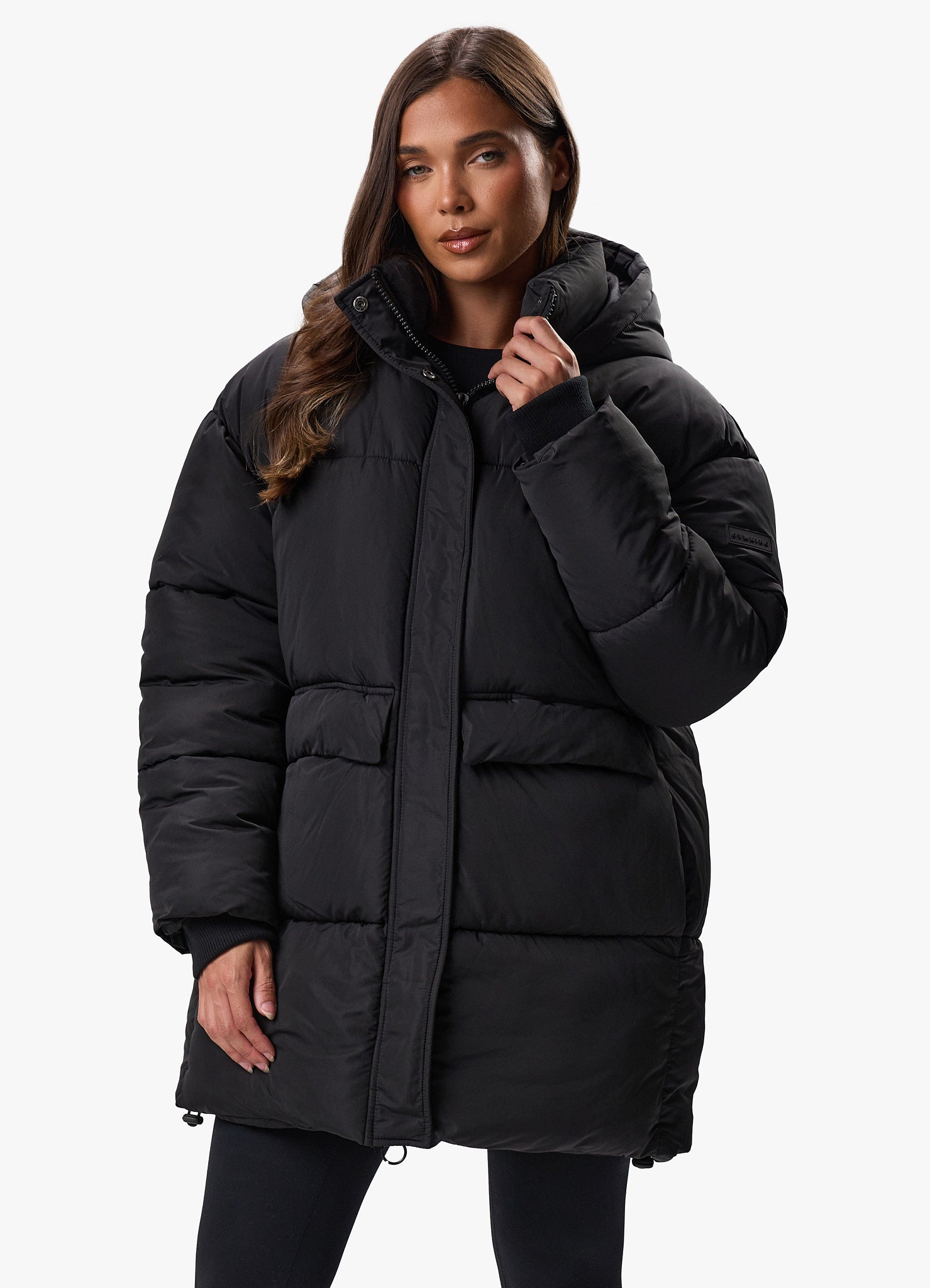 Gym King Mid Length Puffer - Black 6