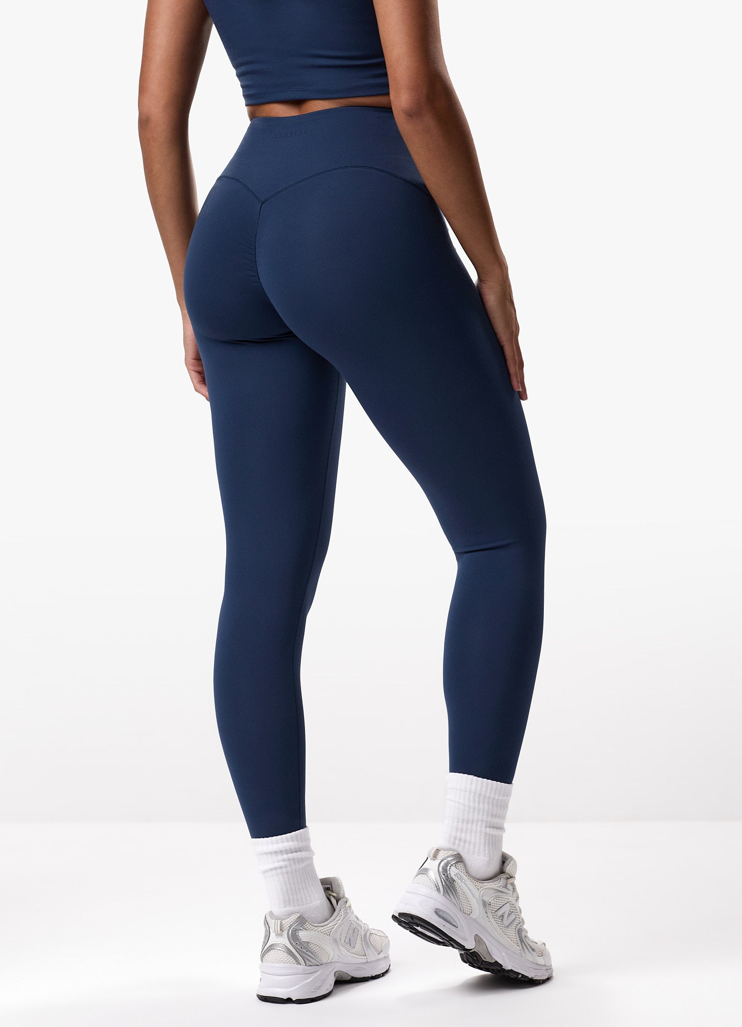 Gym King Peach Luxe Legging - Rich Blue Luxe 6