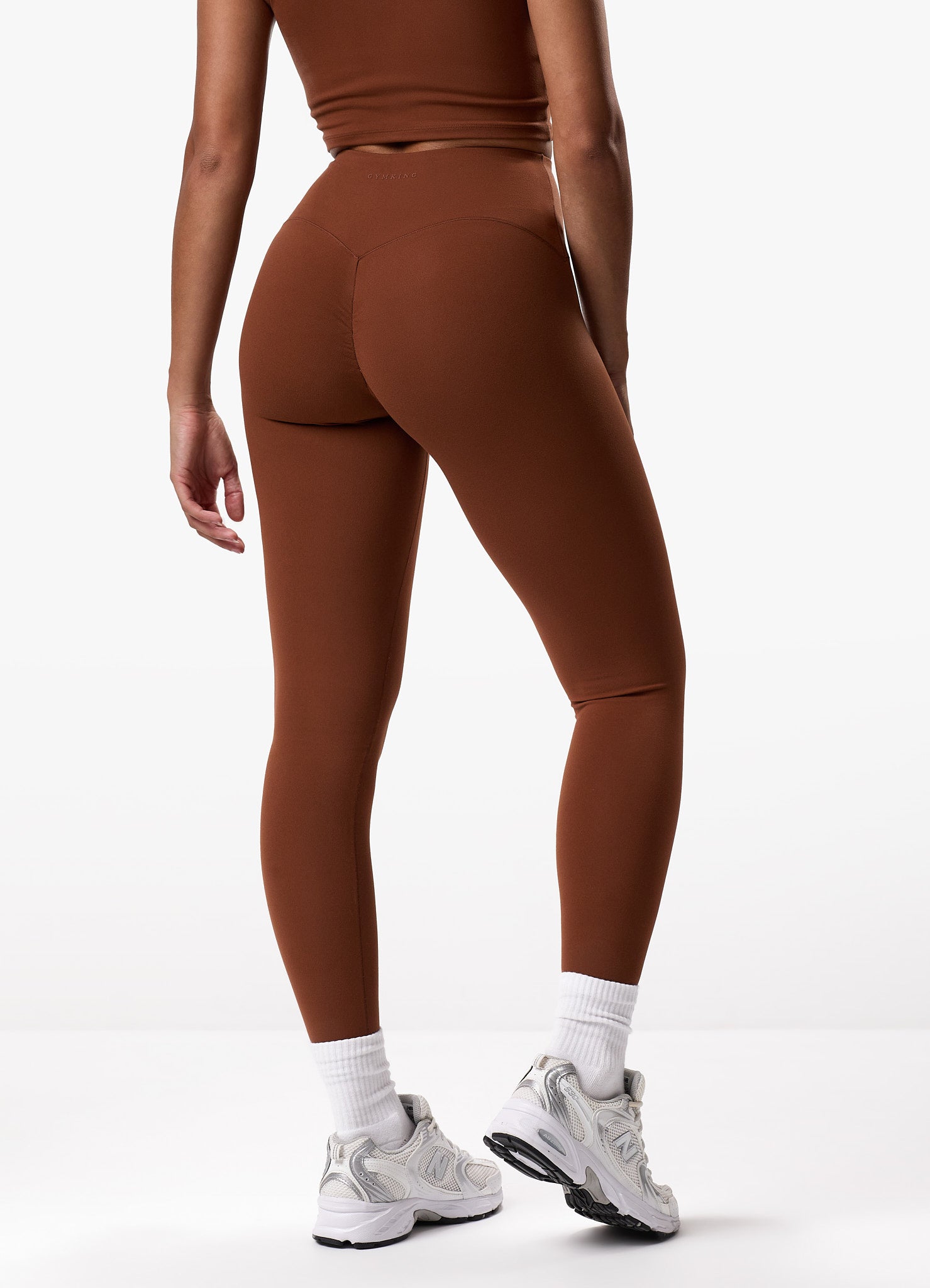 Gym King Peach Luxe Legging - Spiced Pumpkin Luxe 6