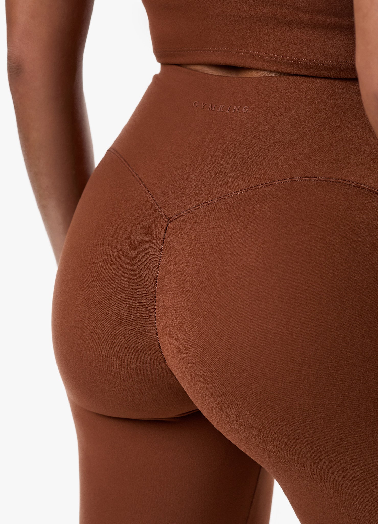 Gym King Peach Luxe Legging - Spiced Pumpkin Luxe 6