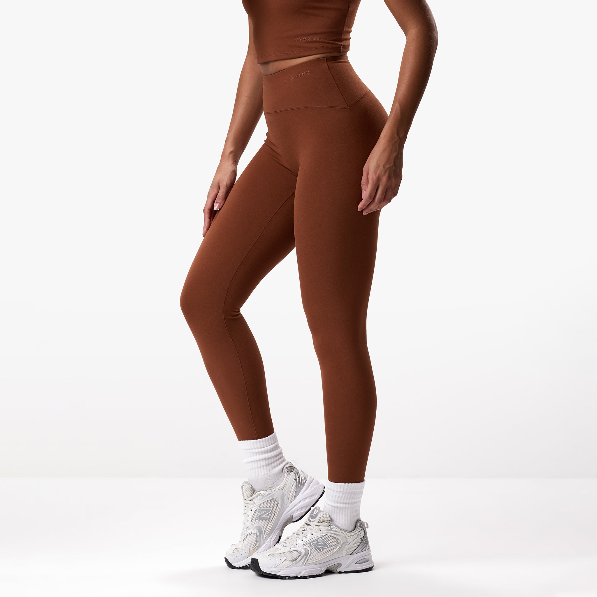 Gym King Peach Luxe Legging - Spiced Pumpkin Luxe 6