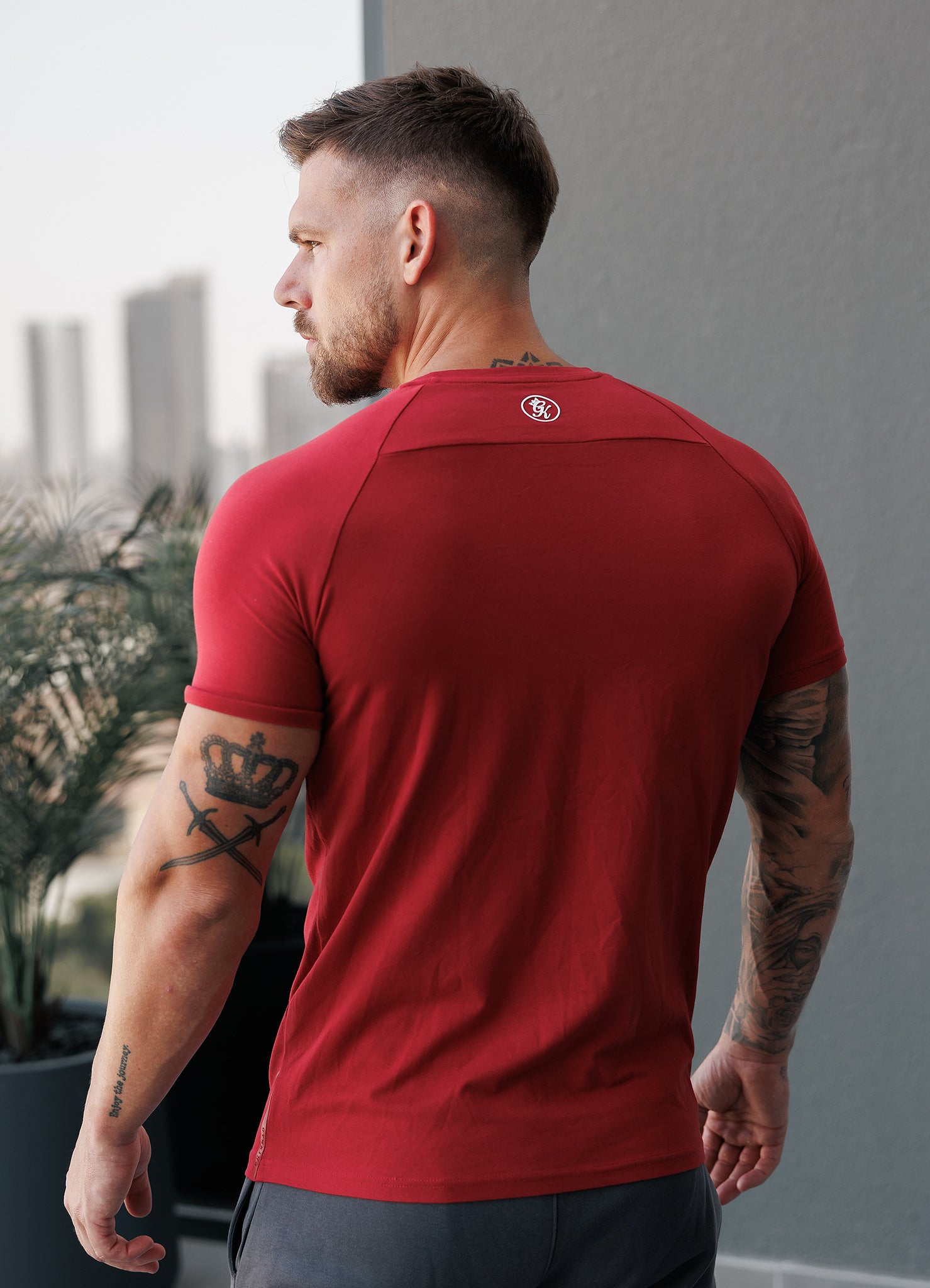 Gym King Pro Tee - Rio Red S