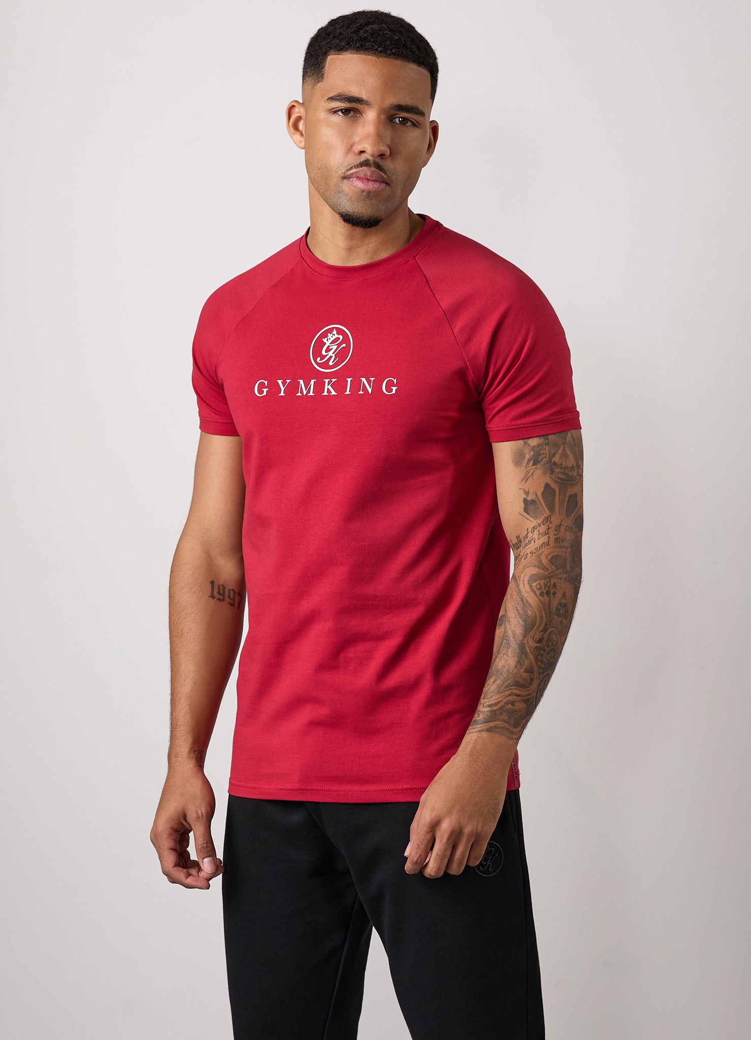 Gym King Pro Tee - Rio Red S