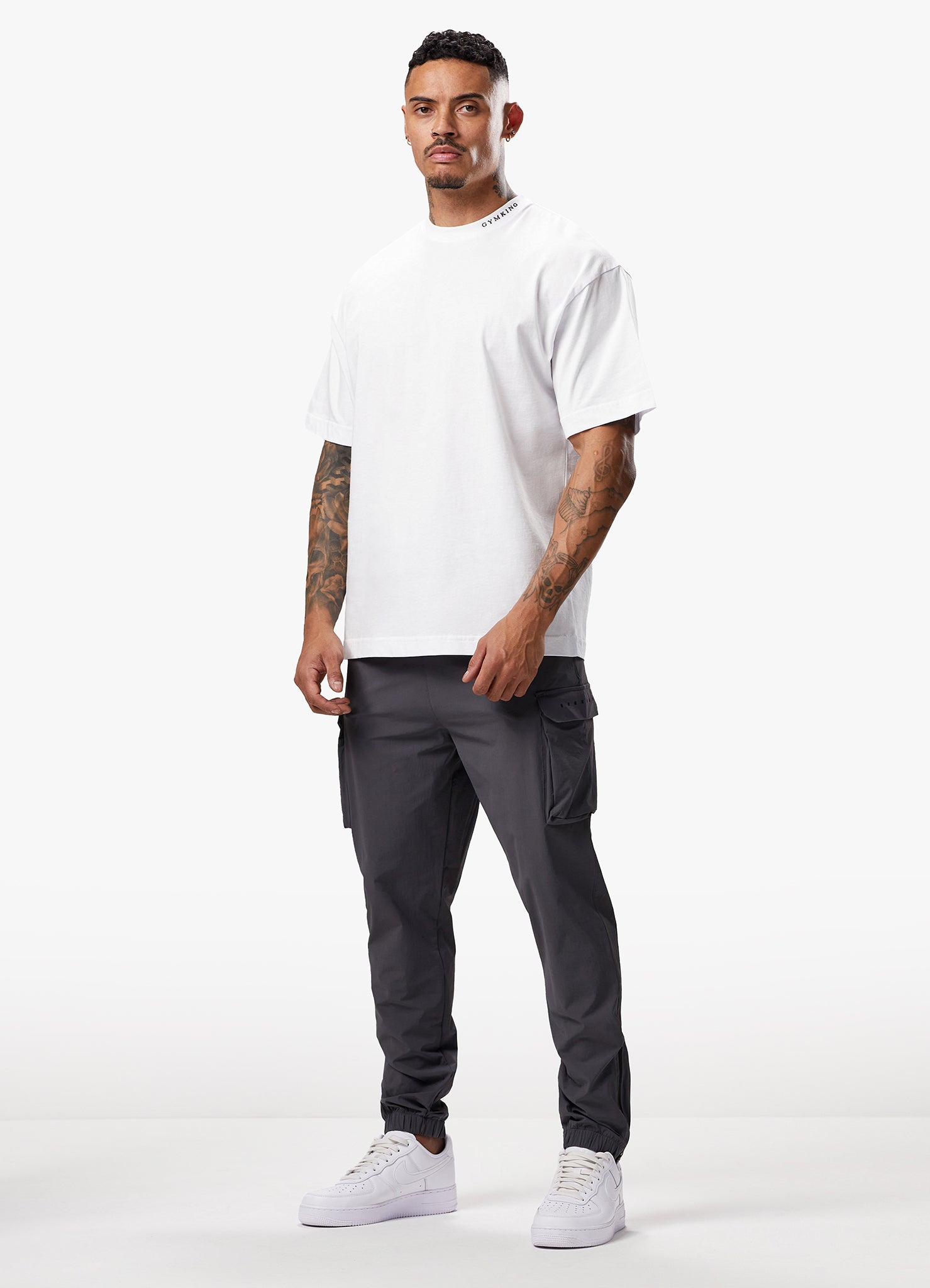 Gym King Rebellion Cargo Jogger - Graphite L