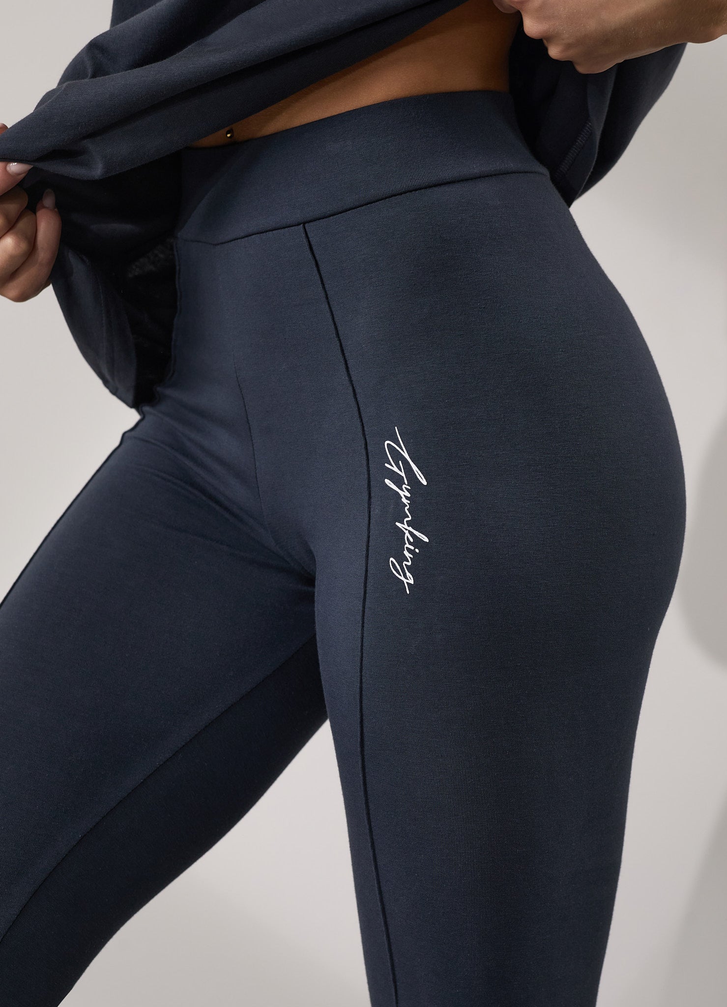 Gym King Reset Jersey Legging - Midnight Blue 6