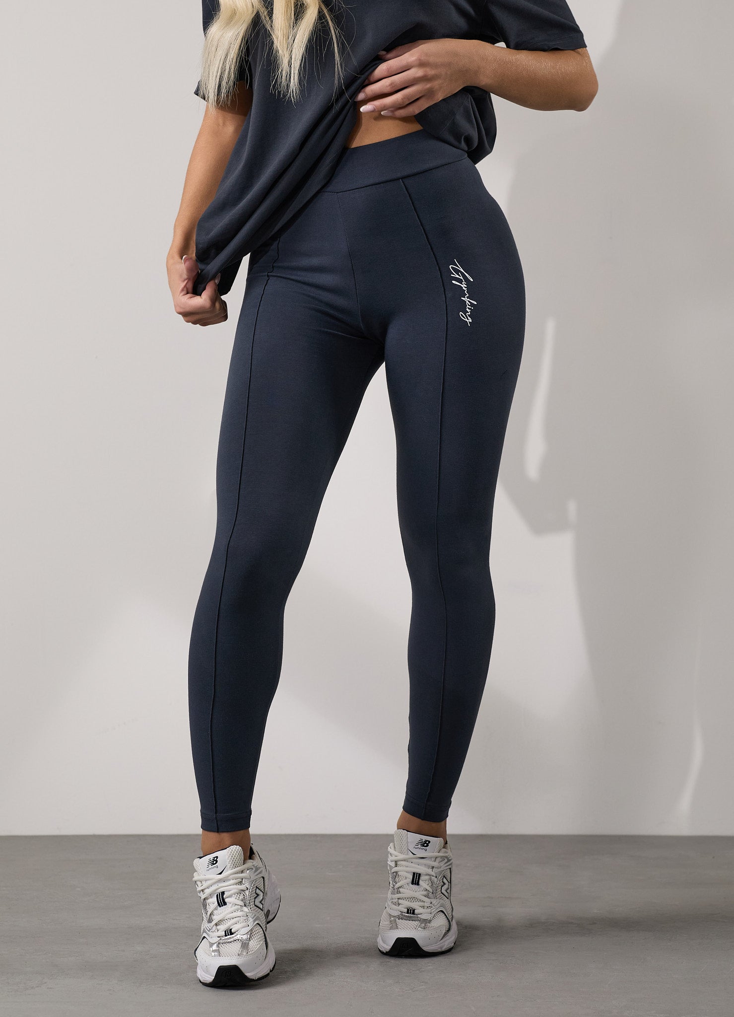 Gym King Reset Jersey Legging - Midnight Blue 6