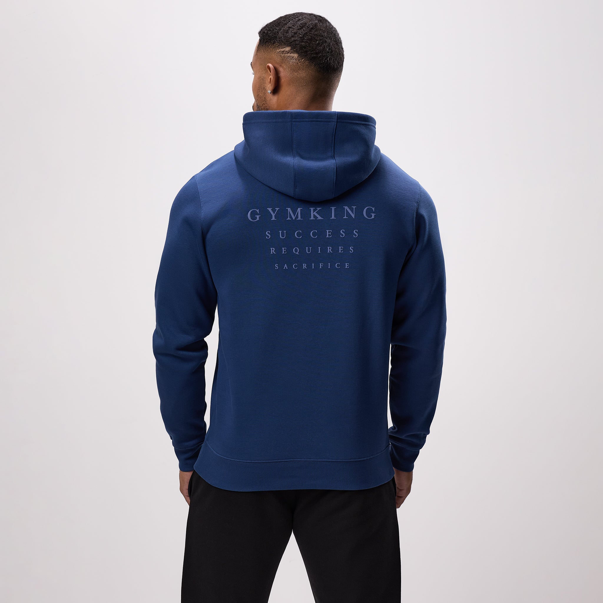 Gym King Sacrifice Hood - Deep Cobalt Xs