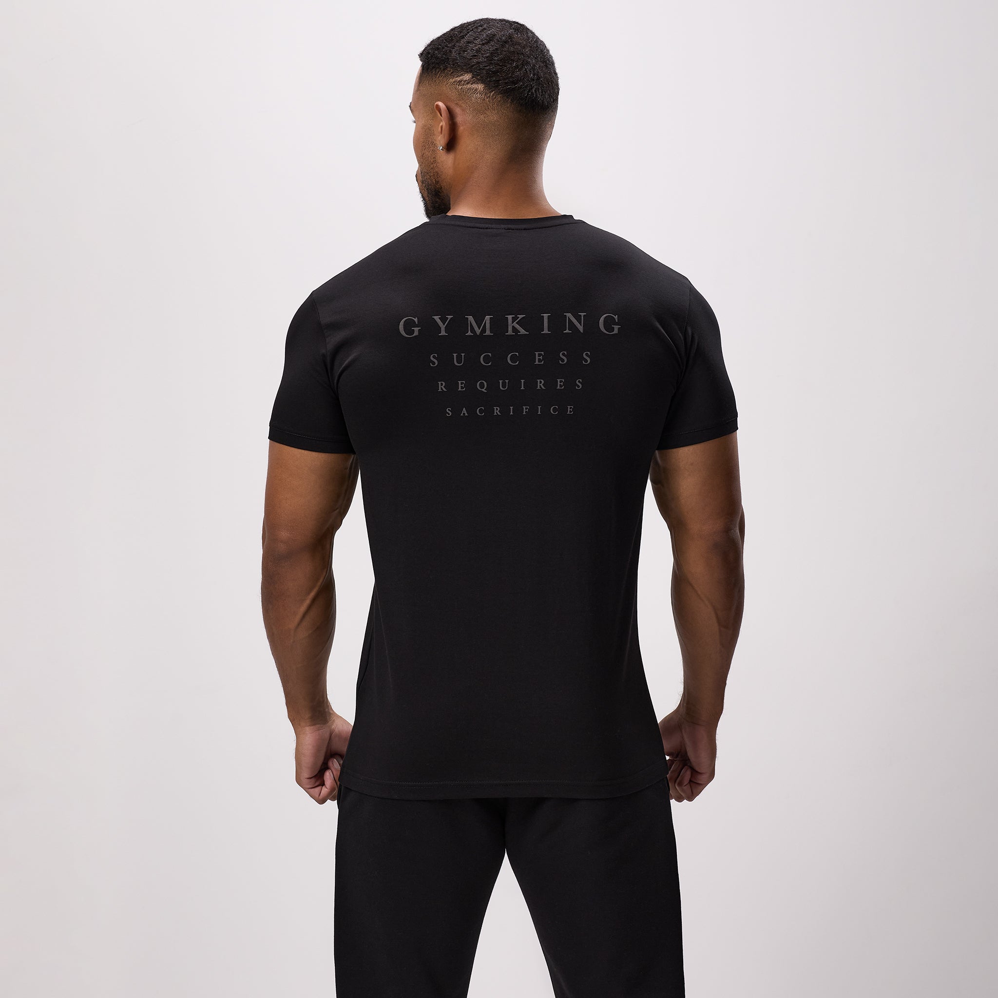 Gym King Sacrifice Tee - Black S